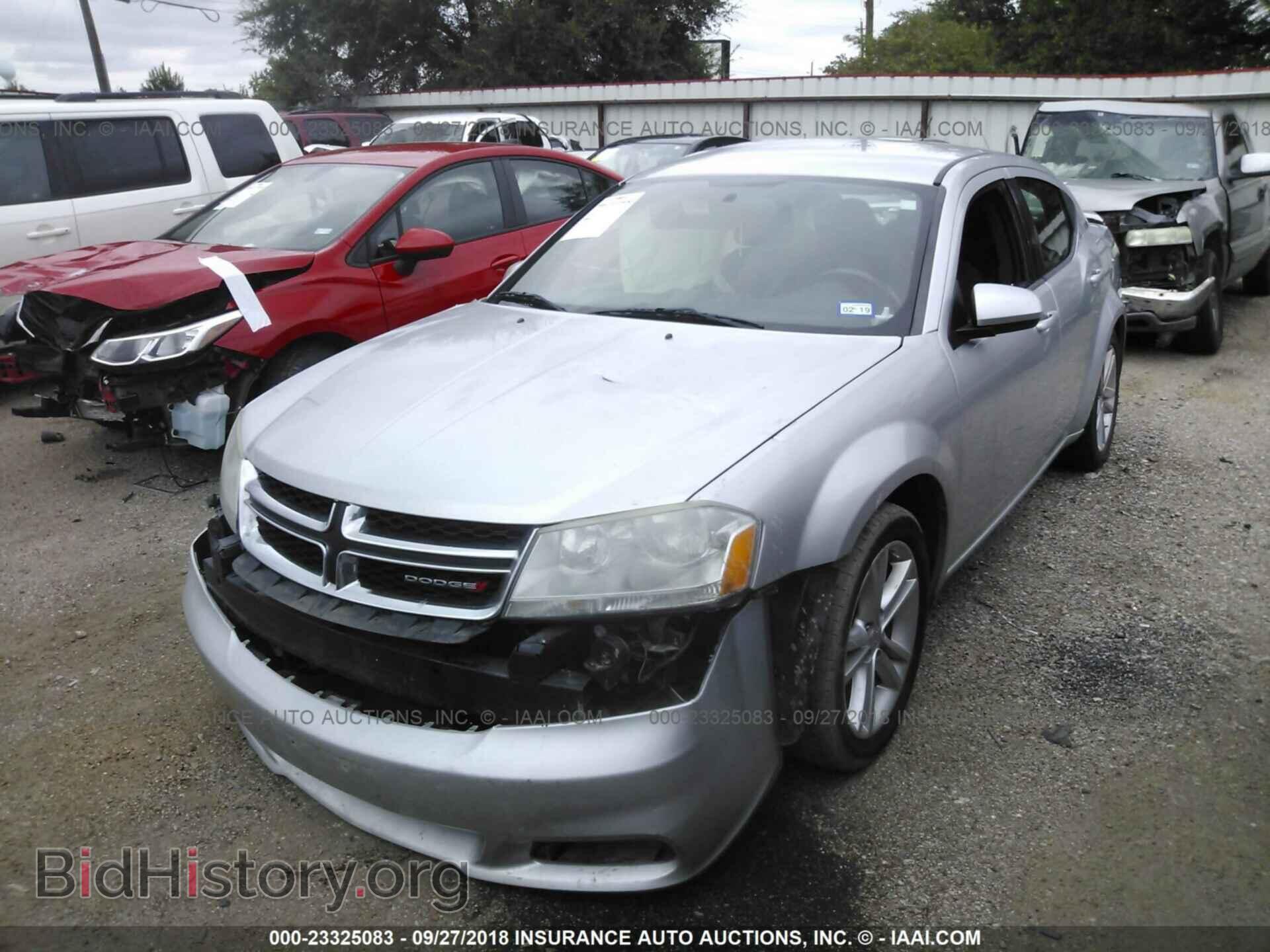 2012 Dodge Avenger - VIN: 1C3CDZCB8CN198423 - Фото 2