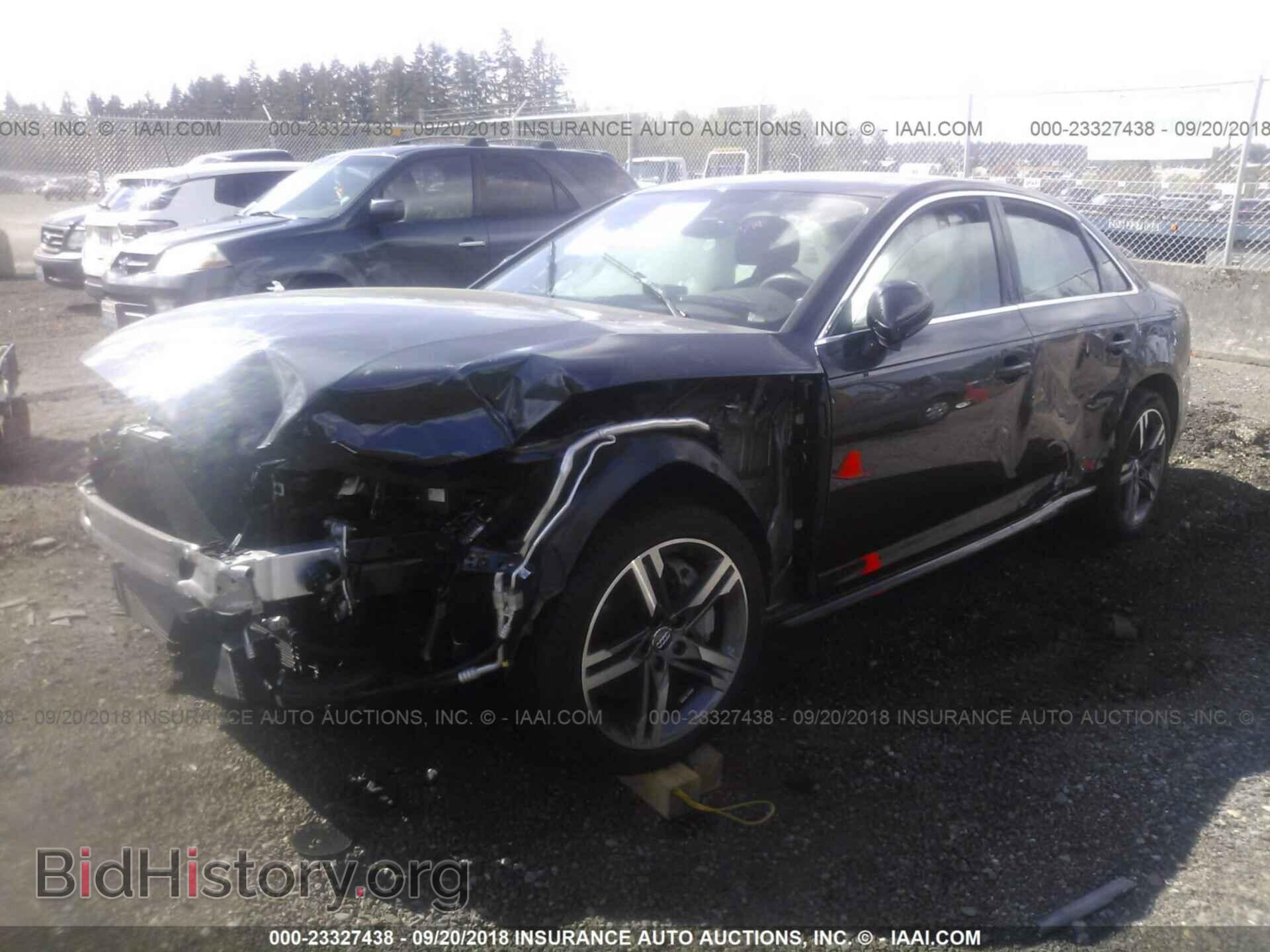 2017 Audi A4 - VIN: WAUENAF48HN058831 - Фото 2