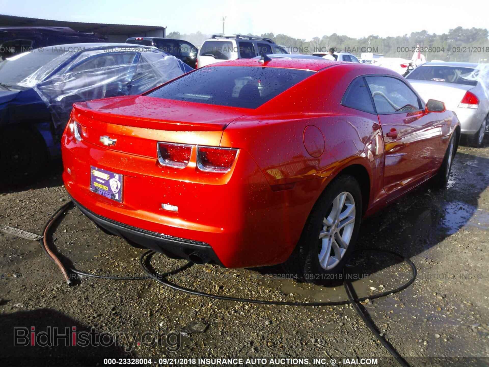 2013 Chevrolet Camaro - VIN: 2G1FB1E37D9185018 - Фото 4