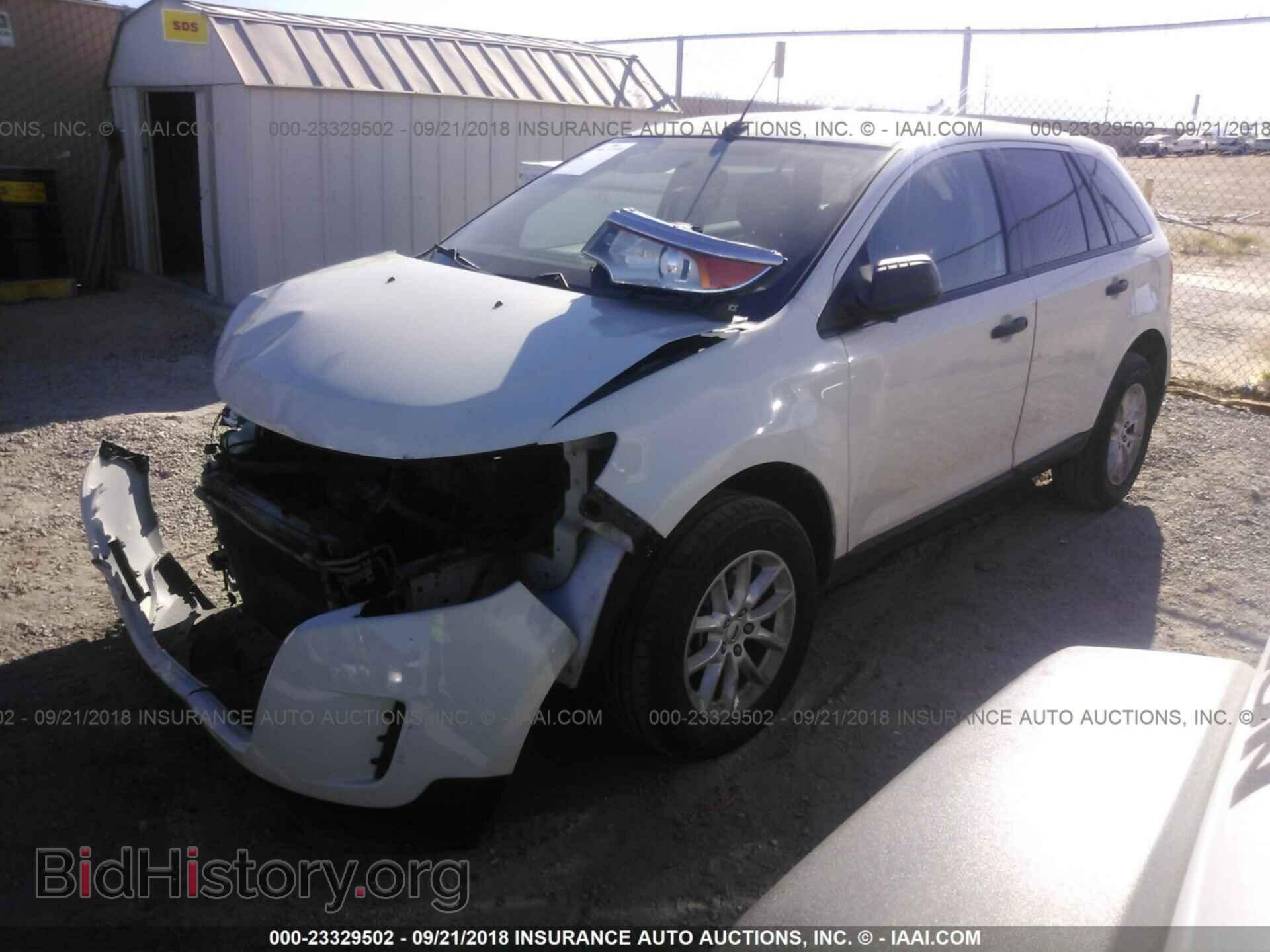 2013 Ford Edge - VIN: 2FMDK3GC2DBE19366 - Фото 2