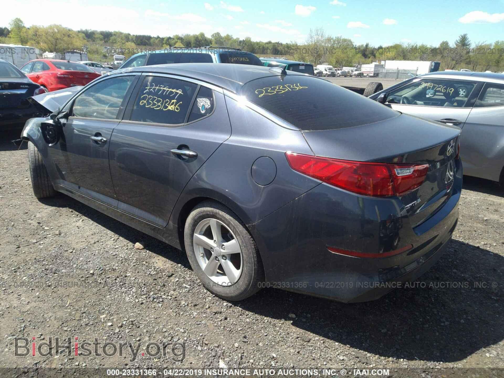 2015 KIA OPTIMA - VIN: KNAGM4A72F5584237 - Photo 3