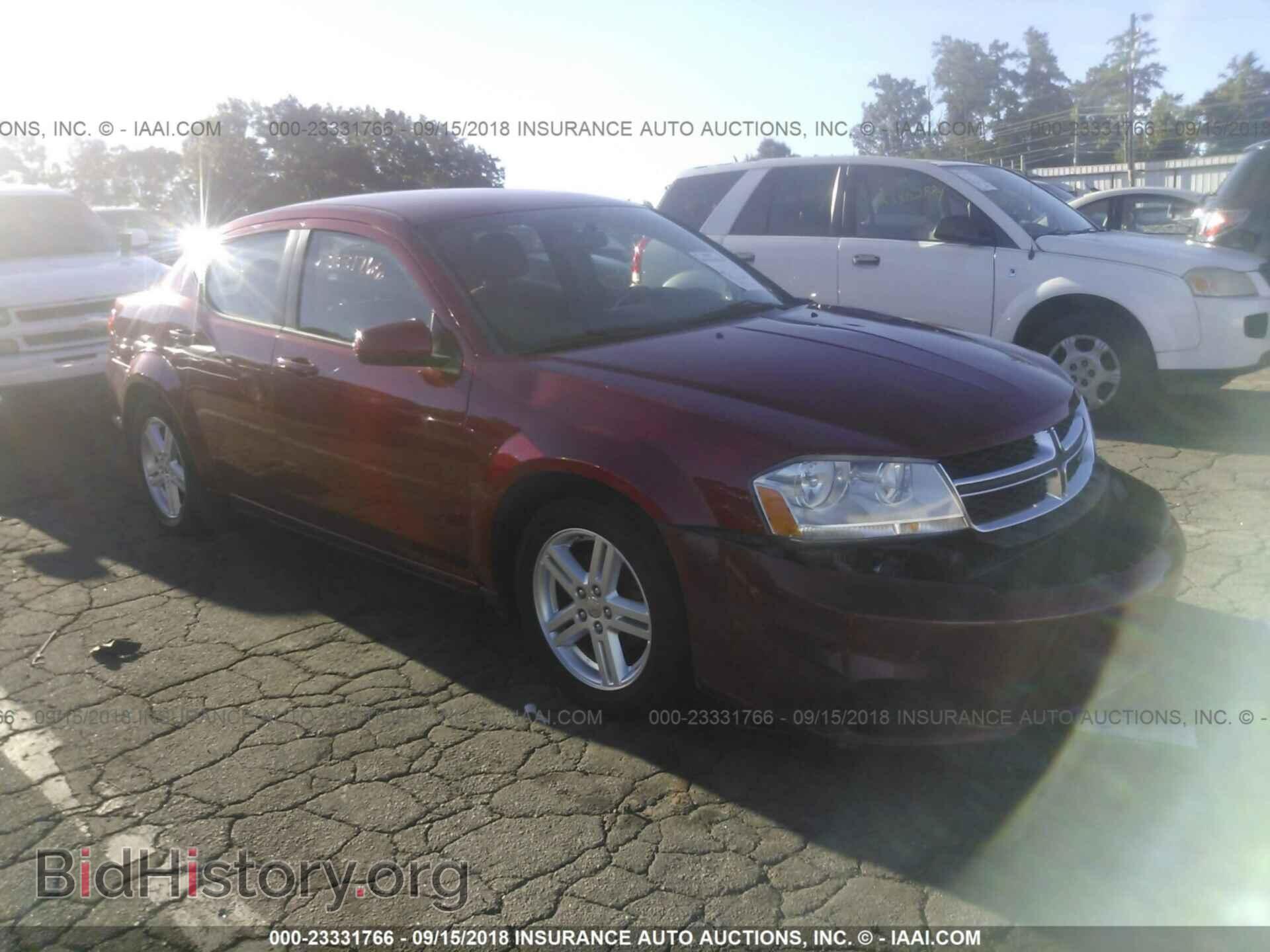 Photo 1C3CDZCB4CN160221 - Dodge Avenger 2012