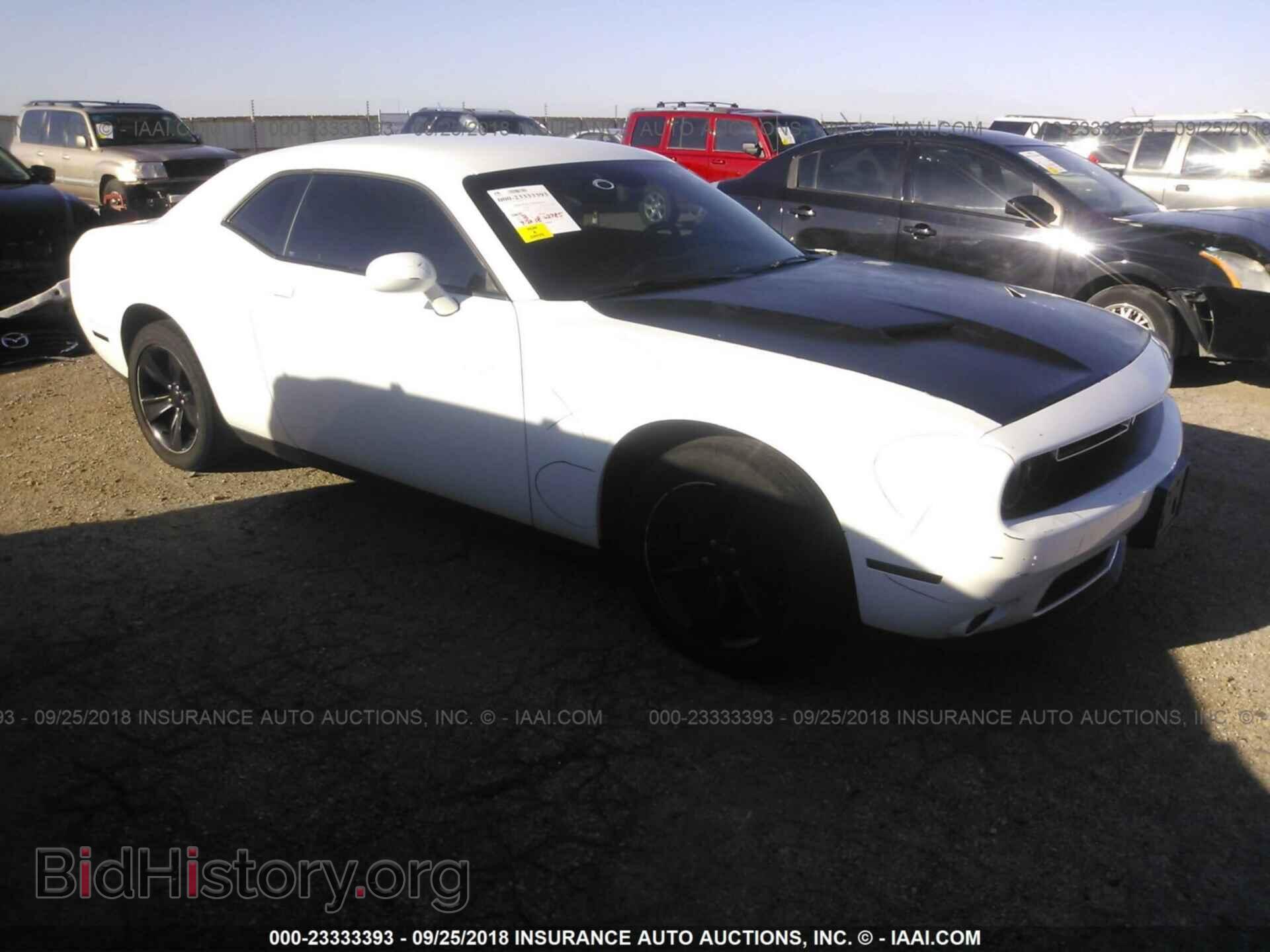 Photo 2C3CDZAG3GH263496 - Dodge Challenger 2016
