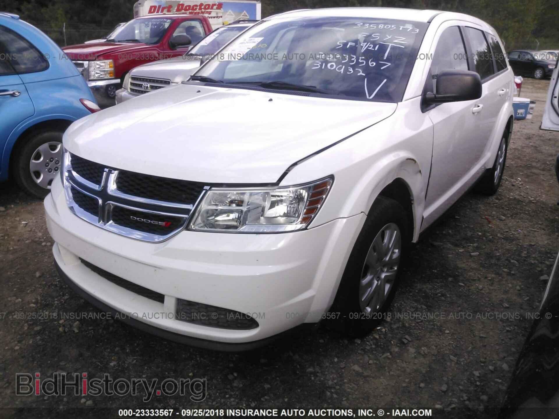 2014 Dodge Journey - VIN: 3C4PDCABXET310932 - Фото 2