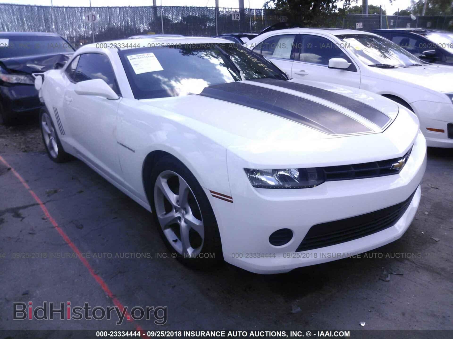 Фотография 2G1FA1E34E9237015 - CHEVROLET CAMARO 2014