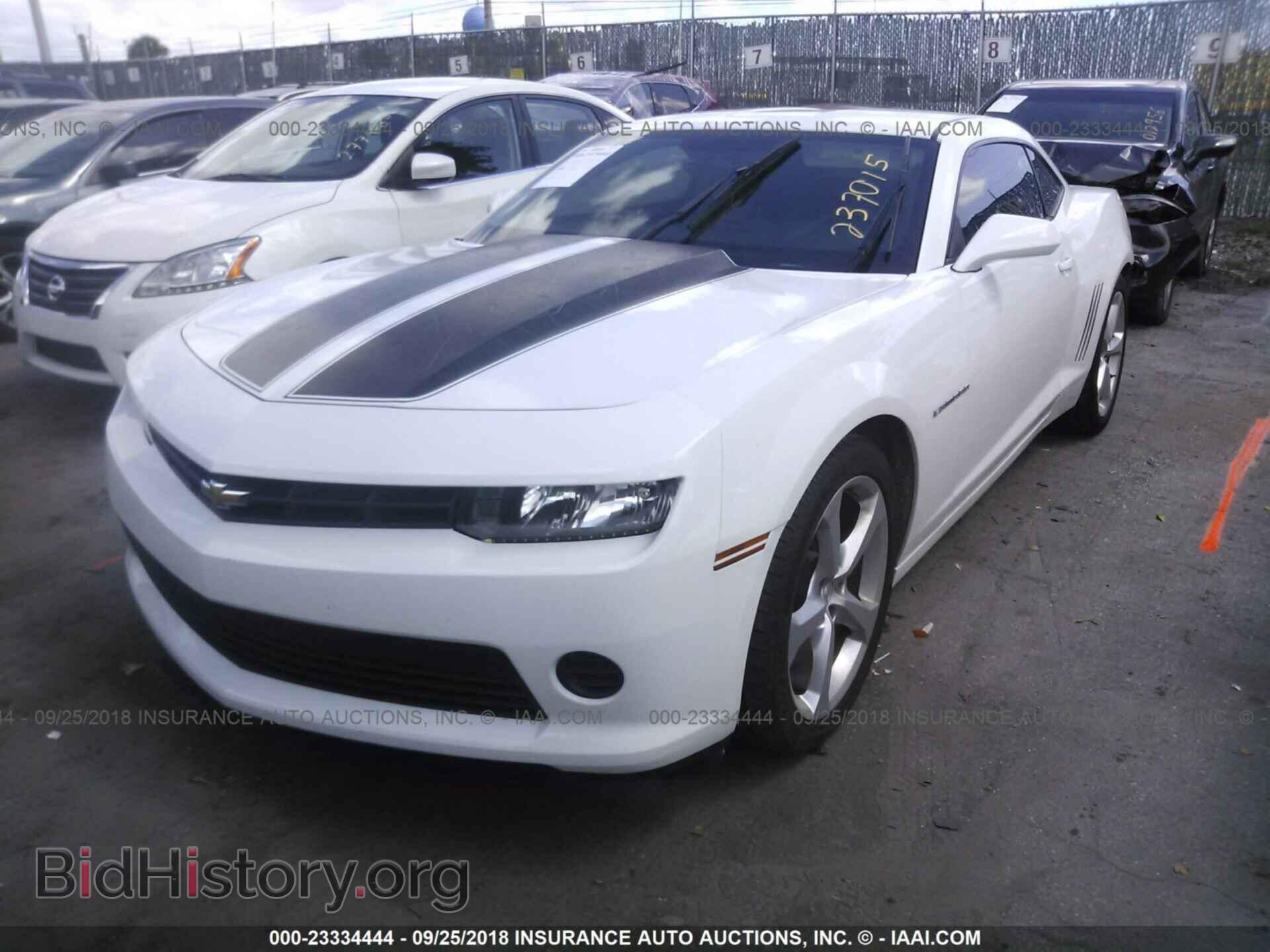 2014 CHEVROLET CAMARO - VIN: 2G1FA1E34E9237015 - Фото 2