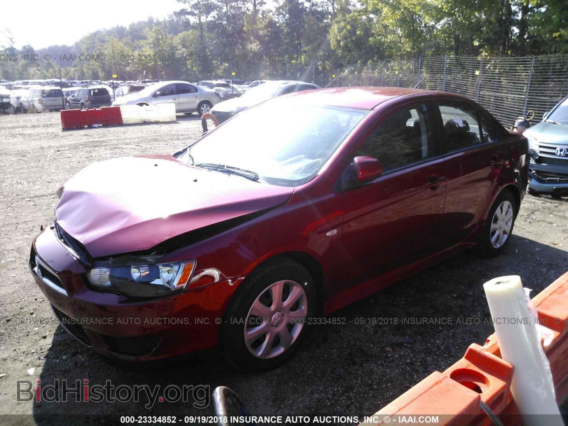 2012 Mitsubishi Lancer - VIN: JA32U2FU7CU025105 - Фото 2