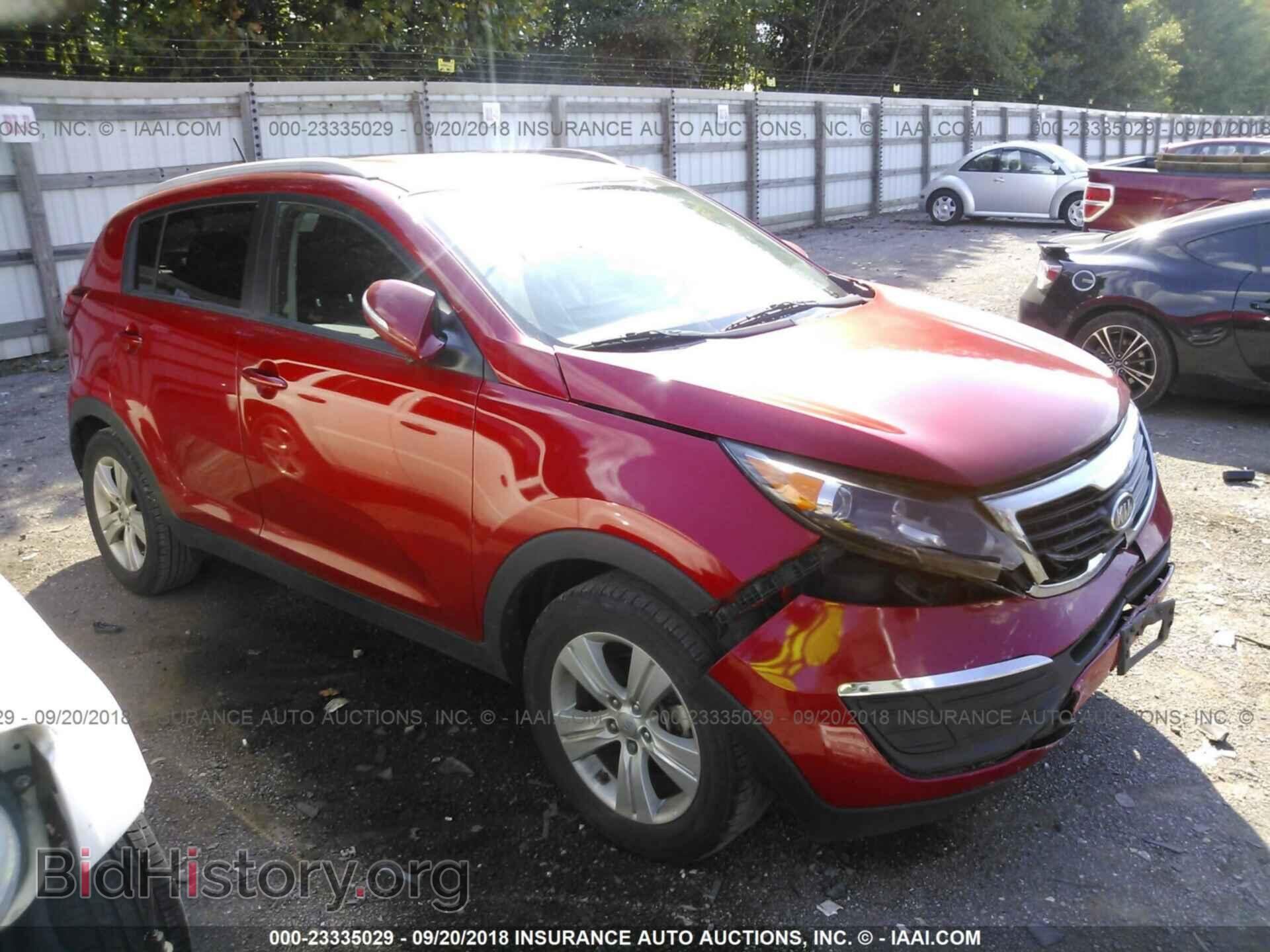 Фотография KNDPB3A23C7347313 - Kia Sportage 2012