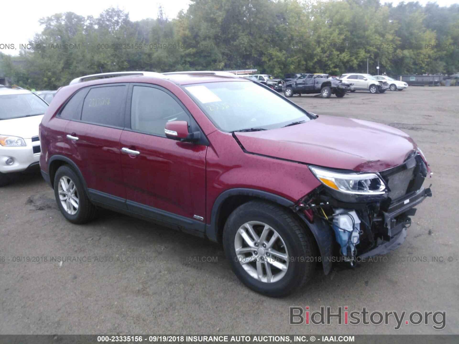 Photo 5XYKTDA67EG481635 - KIA SORENTO 2014