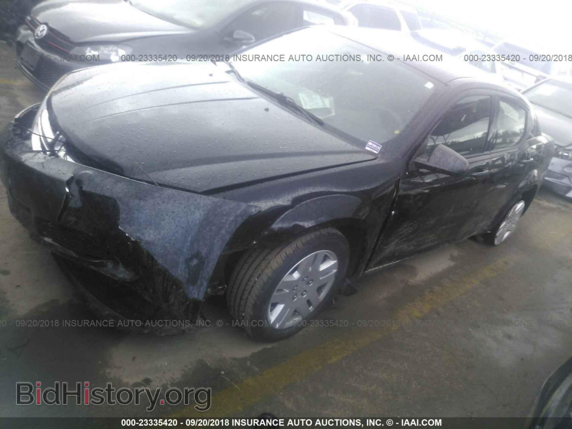2012 Dodge Avenger - VIN: 1C3CDZAB3CN310614 - Фото 2