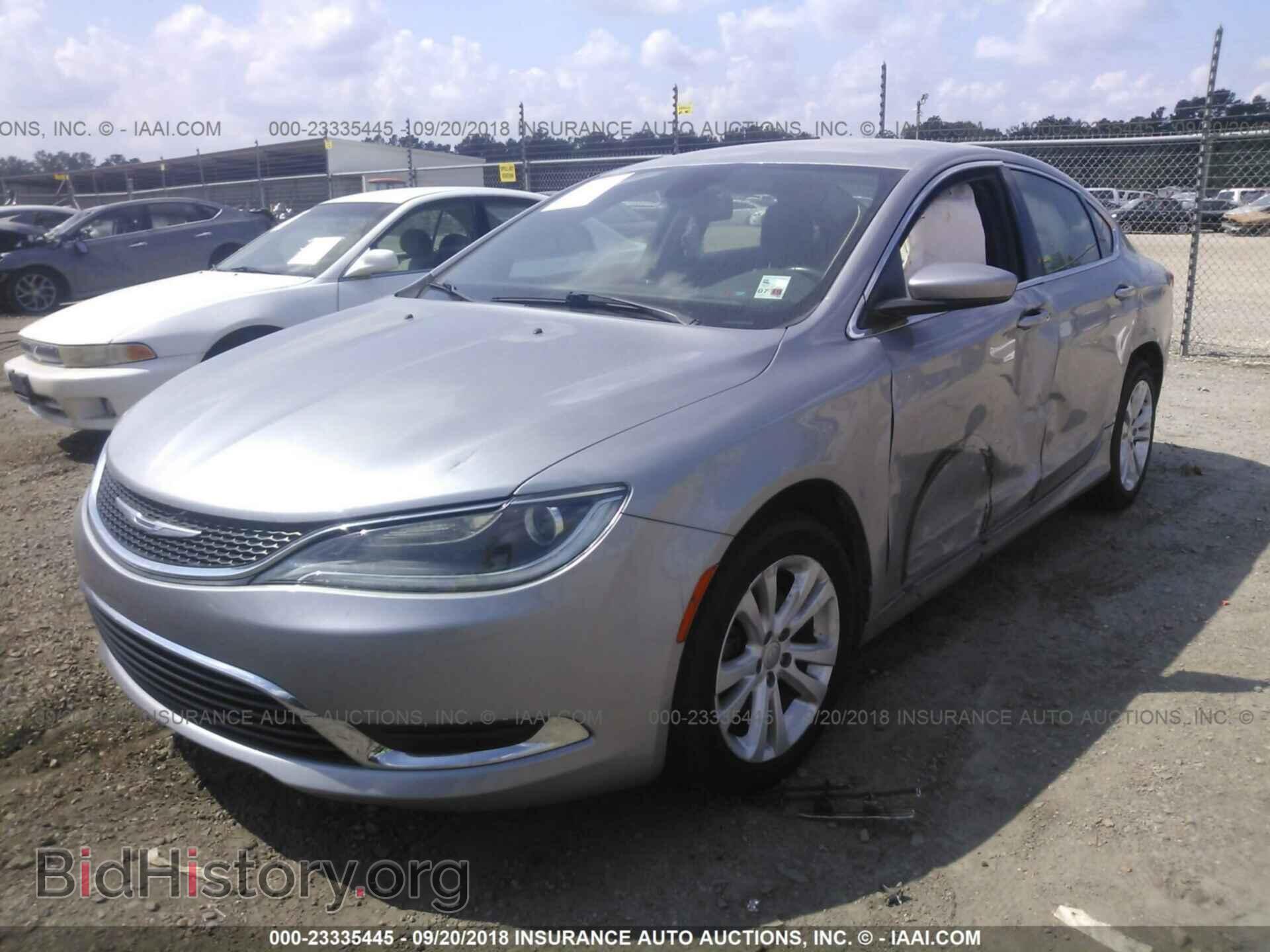 2015 Chrysler 200 - VIN: 1C3CCCAB5FN669953 - Photo 2