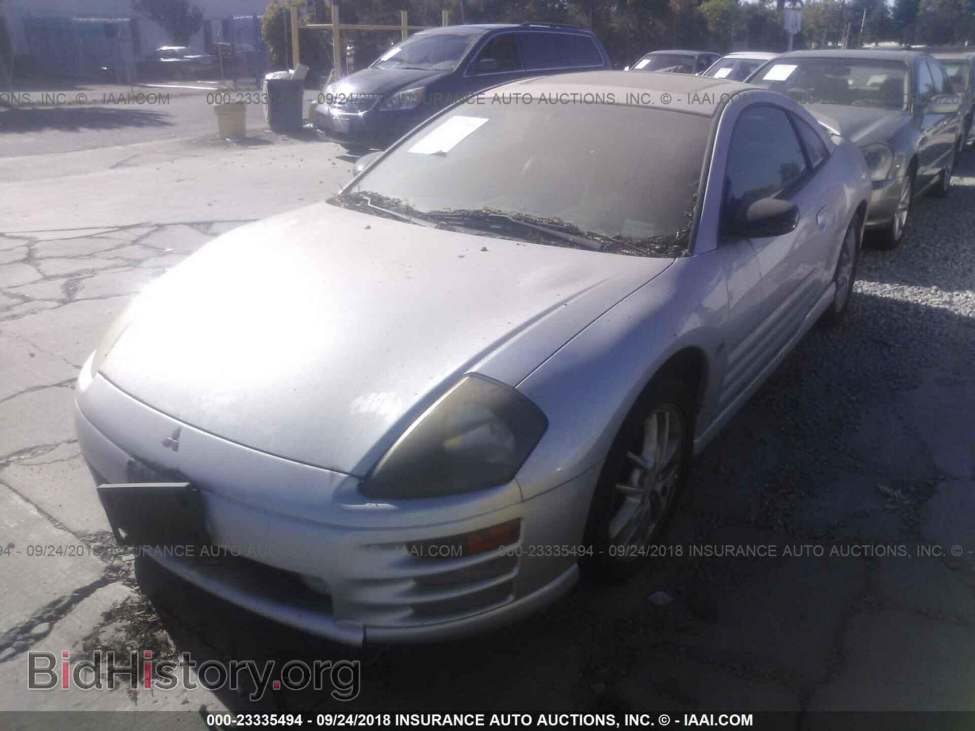 2000 MITSUBISHI ECLIPSE - VIN: 4A3AC54L9YE131629 - Фото 2