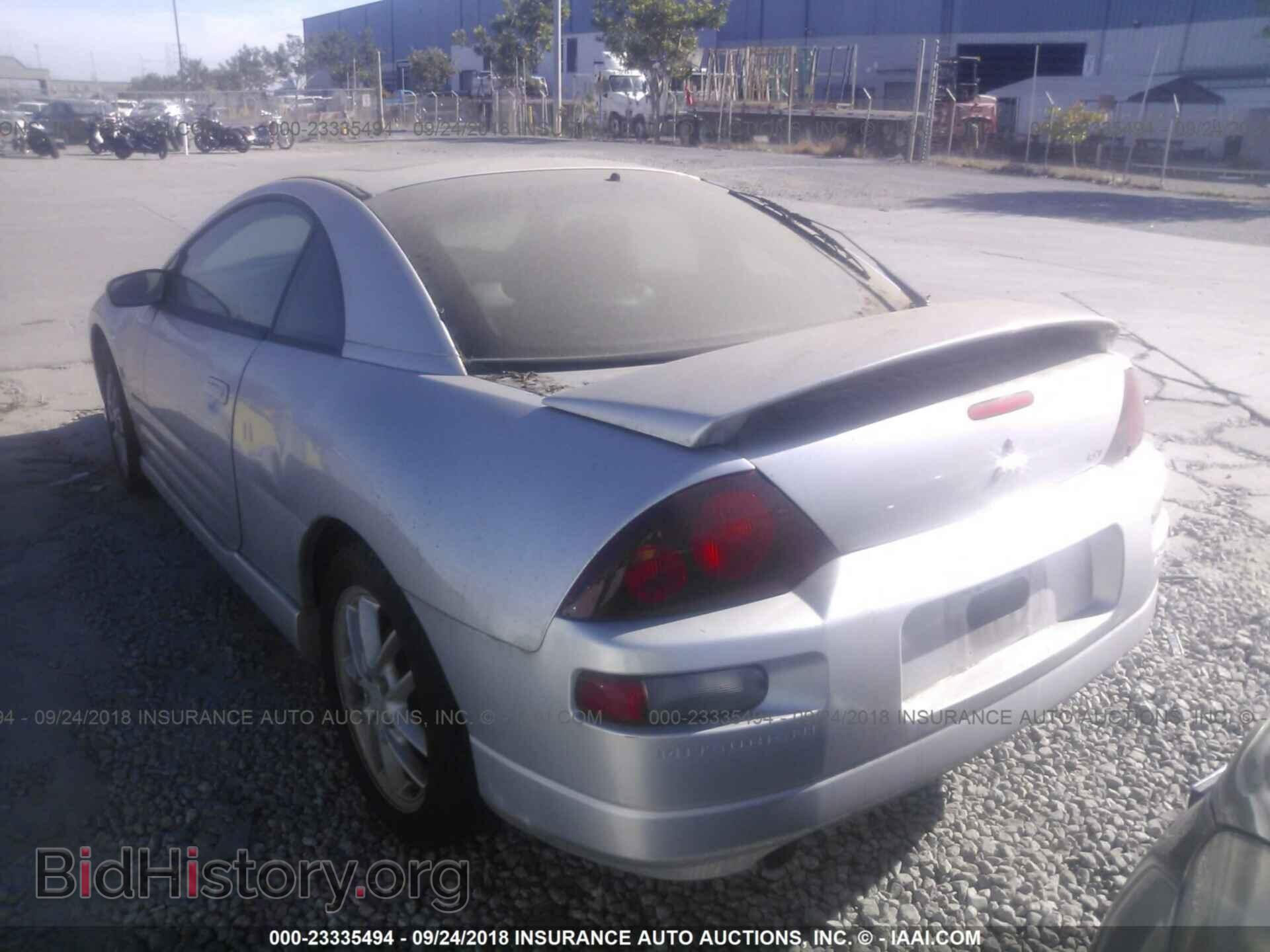 2000 MITSUBISHI ECLIPSE - VIN: 4A3AC54L9YE131629 - Фото 3