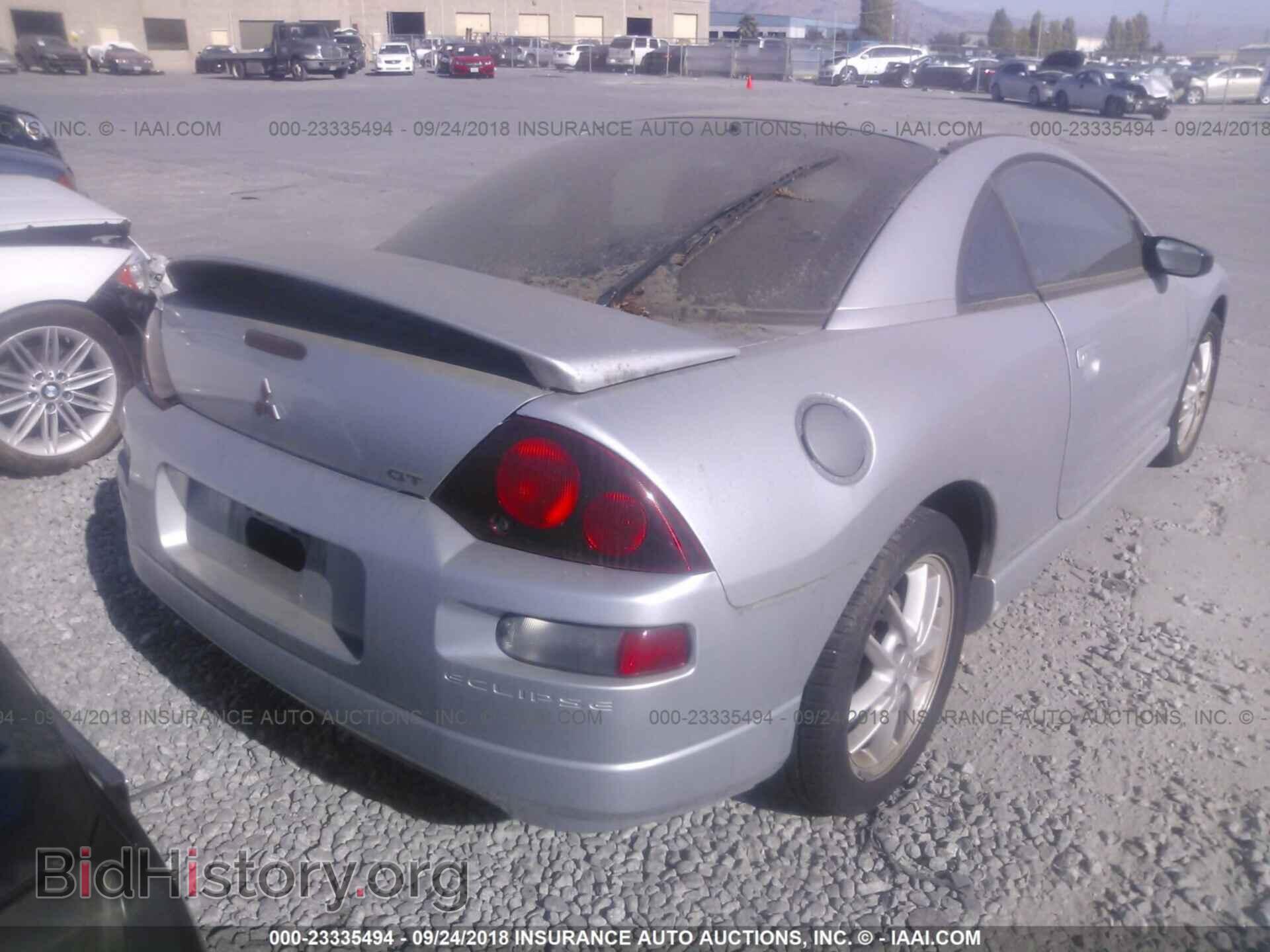 2000 MITSUBISHI ECLIPSE - VIN: 4A3AC54L9YE131629 - Фото 4