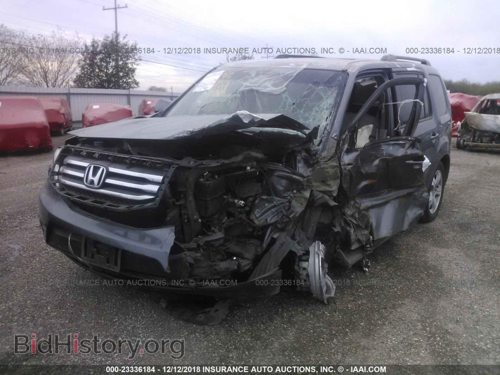 2013 Honda Pilot - VIN: 5FNYF3H53DB036761 - Фото 2