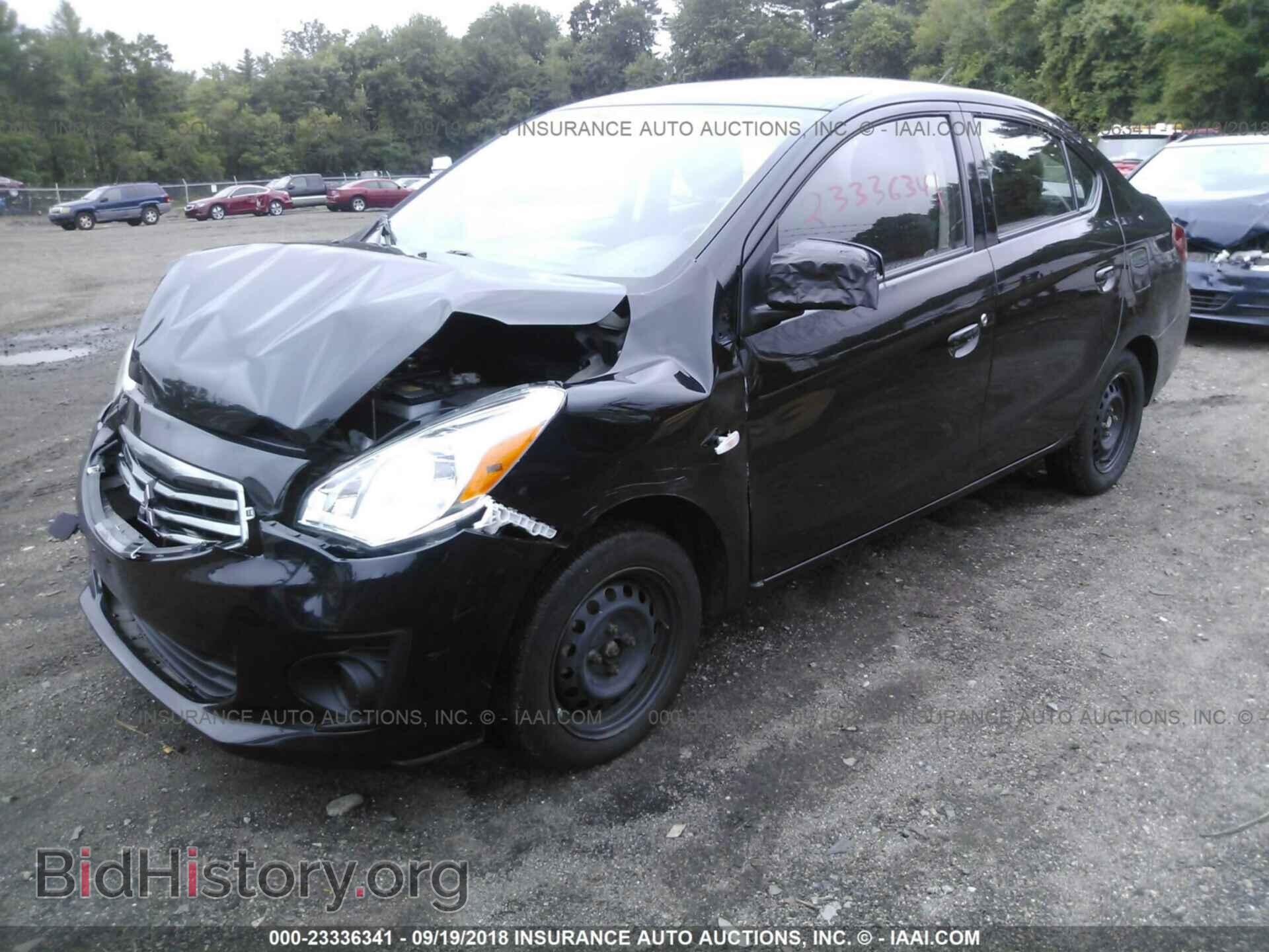 2017 MITSUBISHI MIRAGE - VIN: ML32F3FJ2HHF12421 - Фото 2