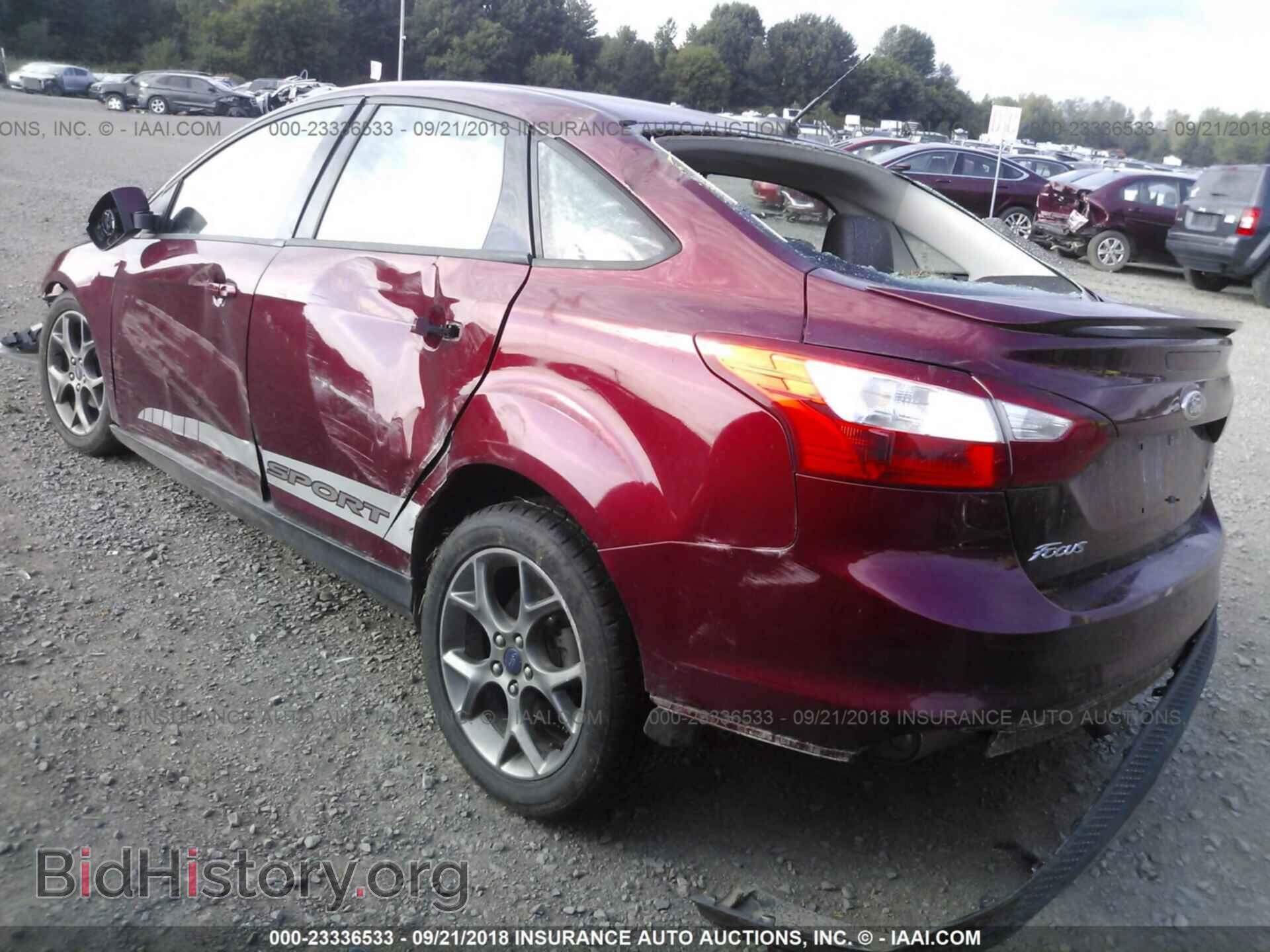 2013 FORD FOCUS - VIN: 1FADP3F24DL336882 - Фото 3