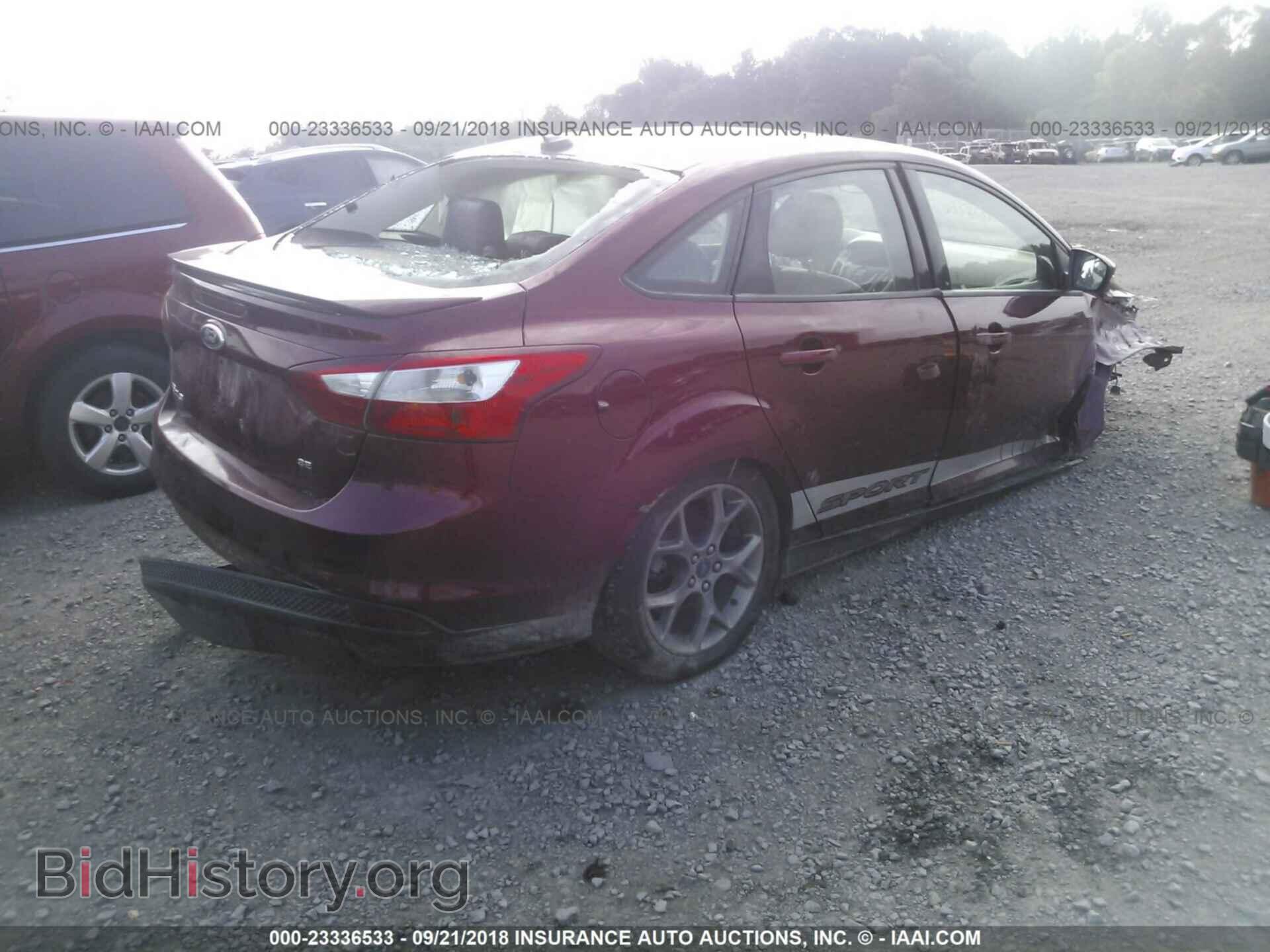 2013 FORD FOCUS - VIN: 1FADP3F24DL336882 - Фото 4