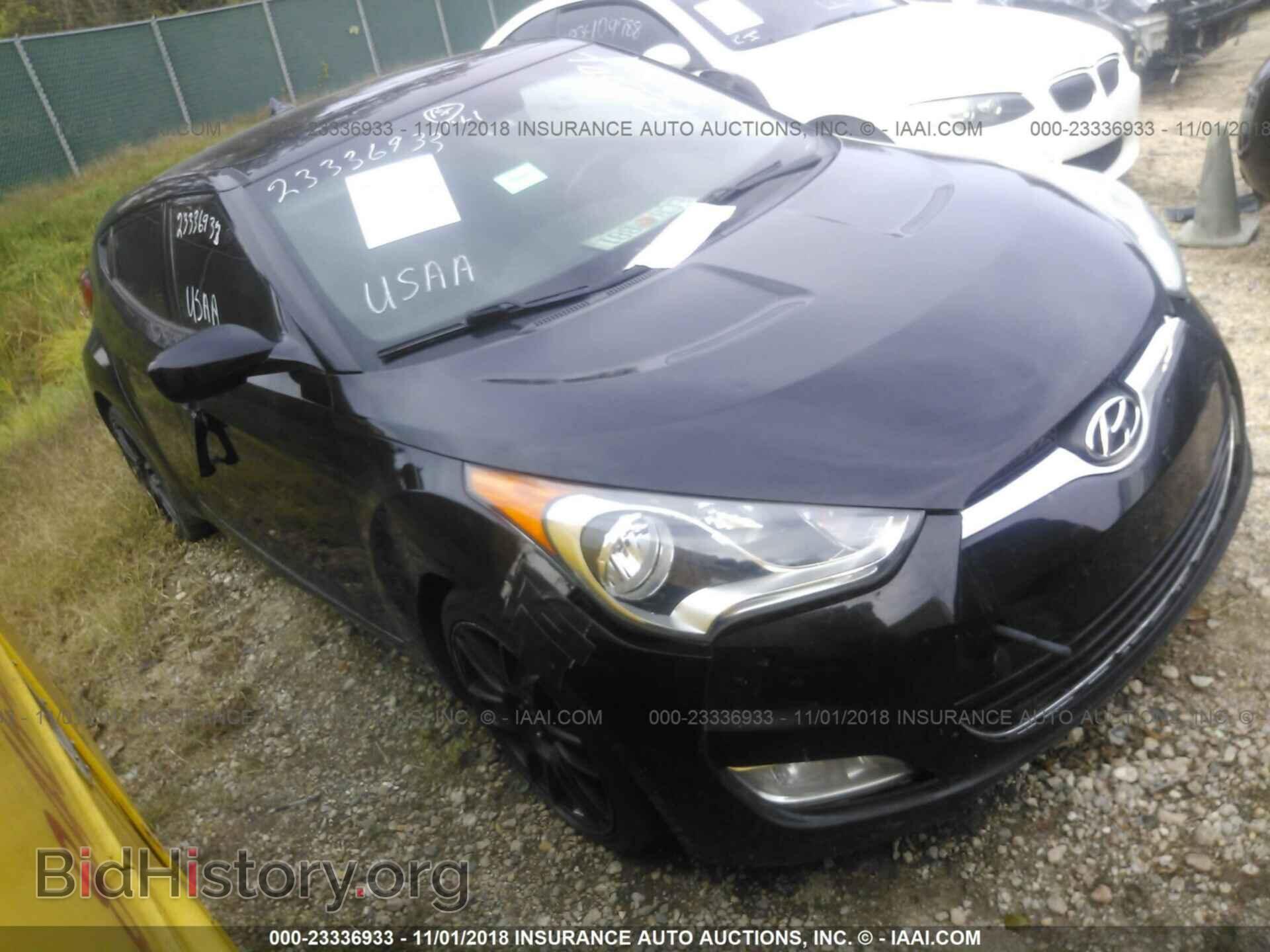 Фотография KMHTC6AD8DU122169 - HYUNDAI VELOSTER 2013