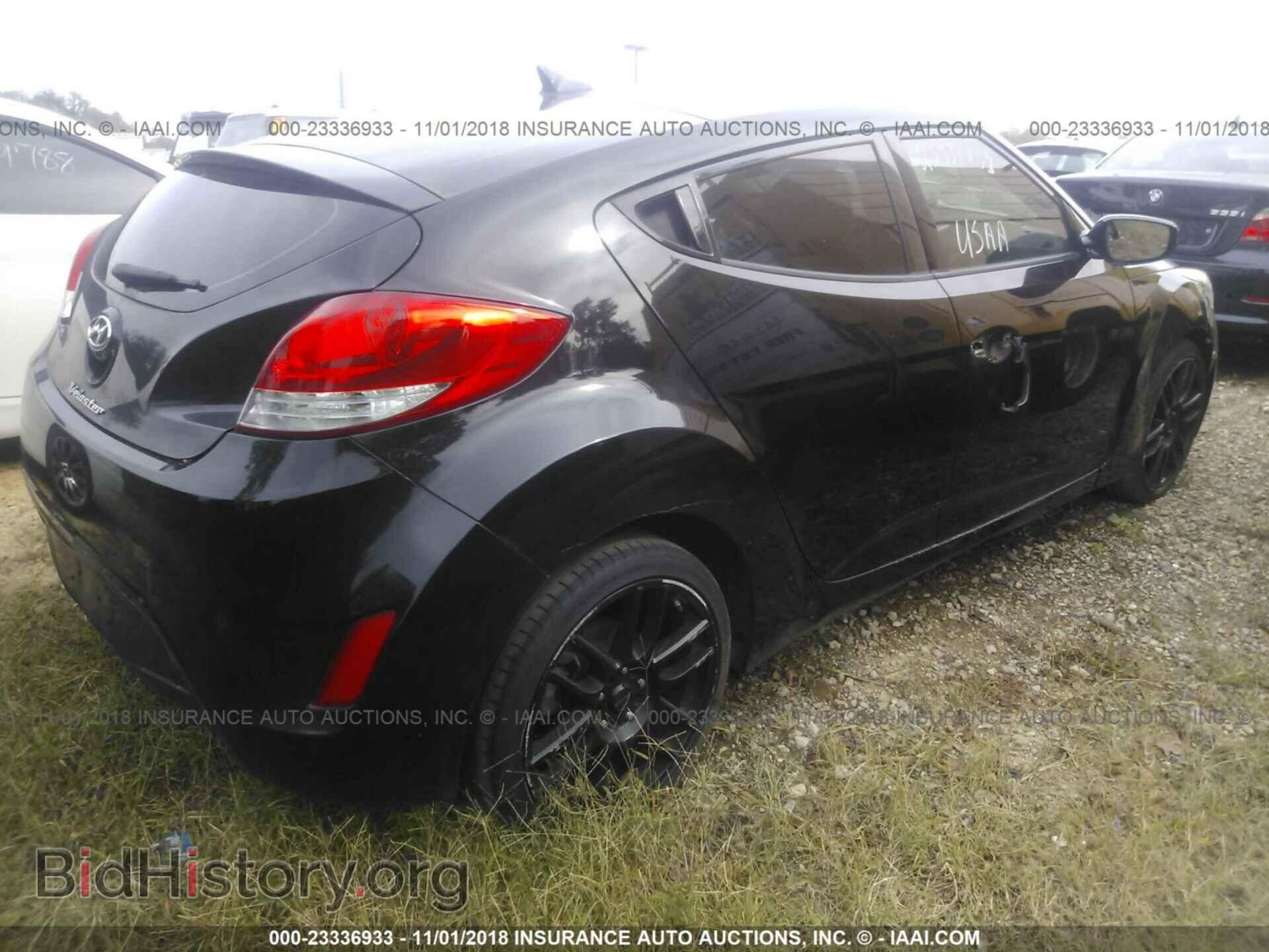 2013 HYUNDAI VELOSTER - VIN: KMHTC6AD8DU122169 - Фото 4
