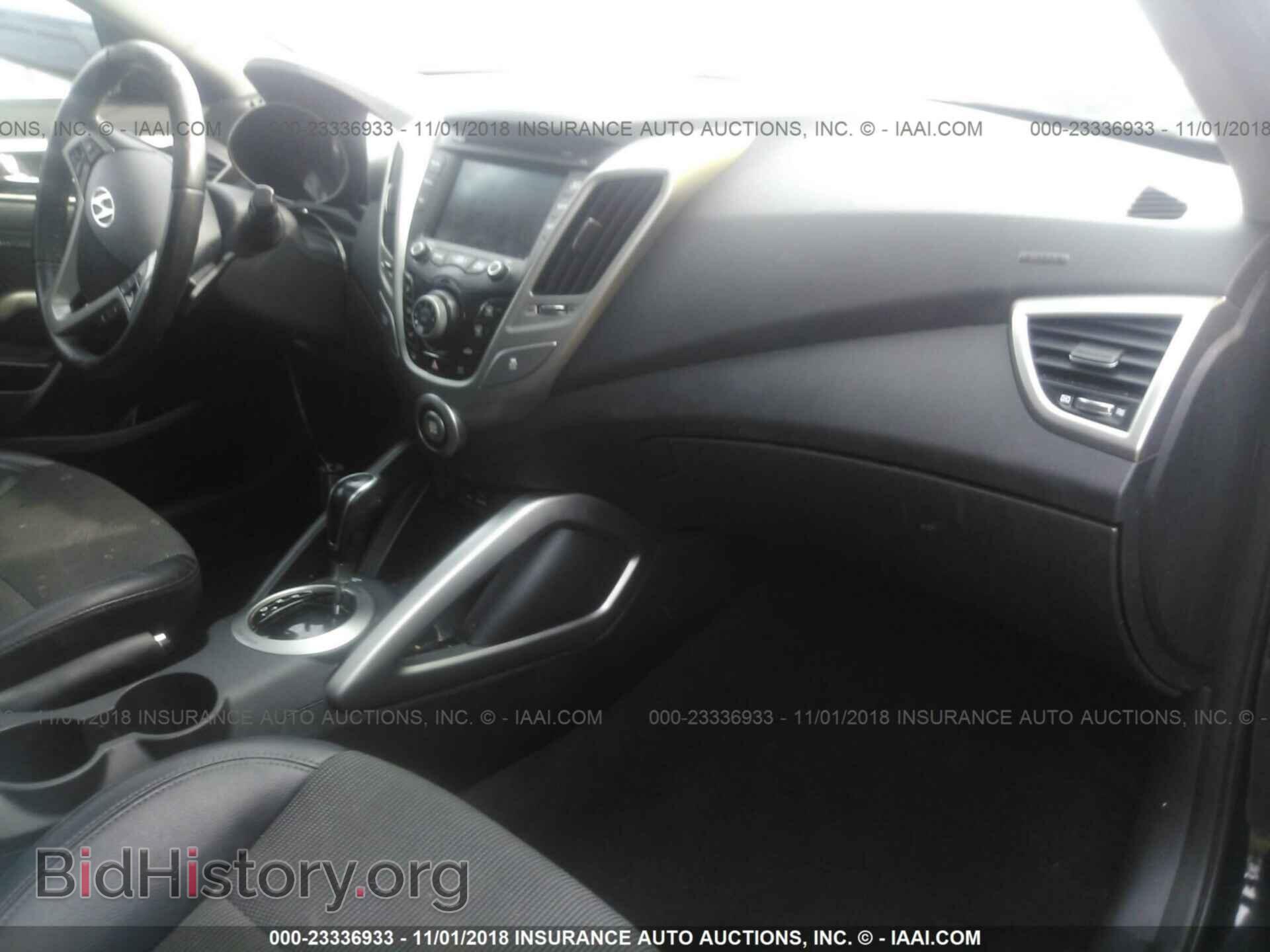 2013 HYUNDAI VELOSTER - VIN: KMHTC6AD8DU122169 - Фото 5