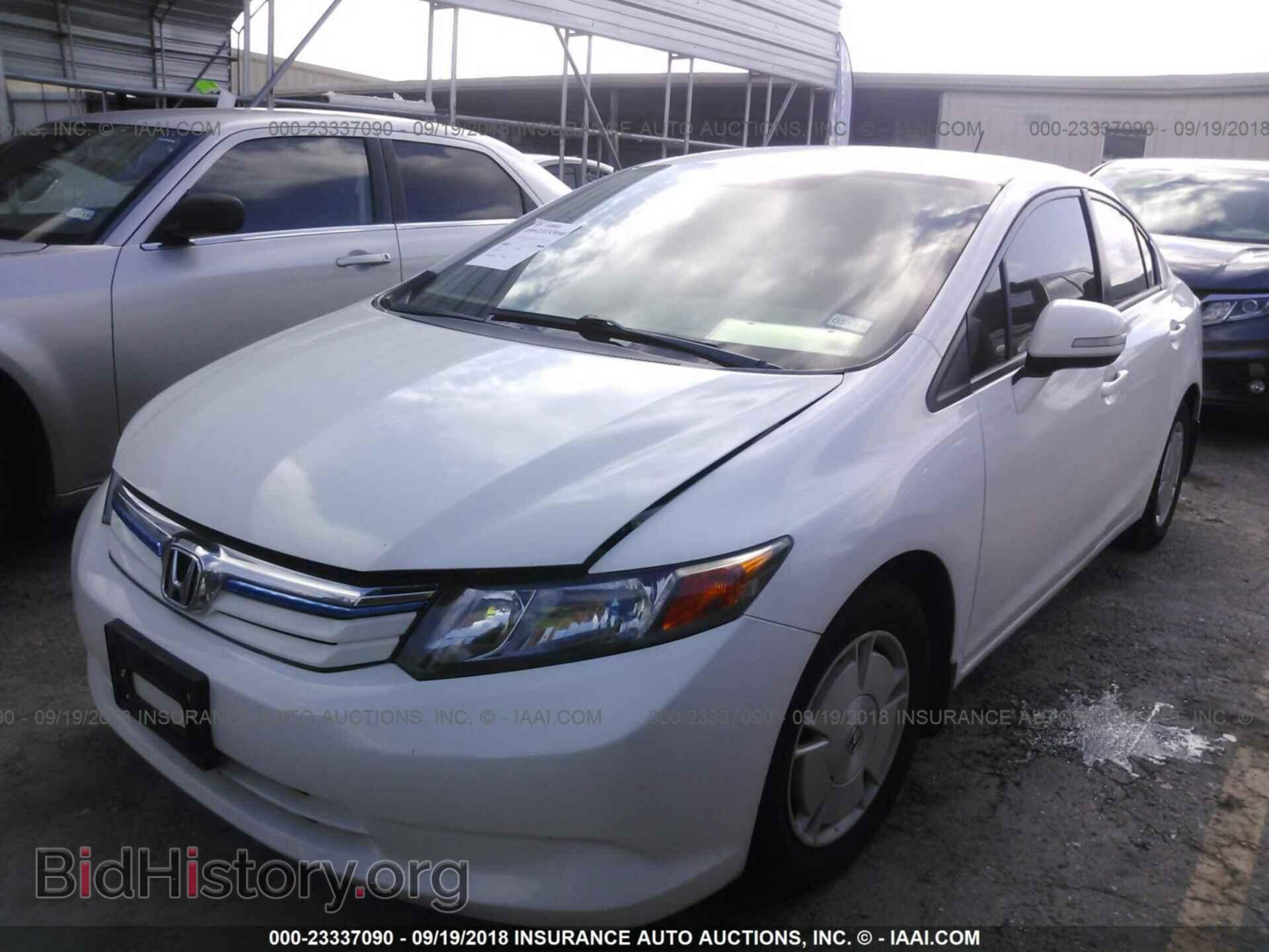 2012 HONDA CIVIC - VIN: JHMFB4F20CS005436 - Фото 2