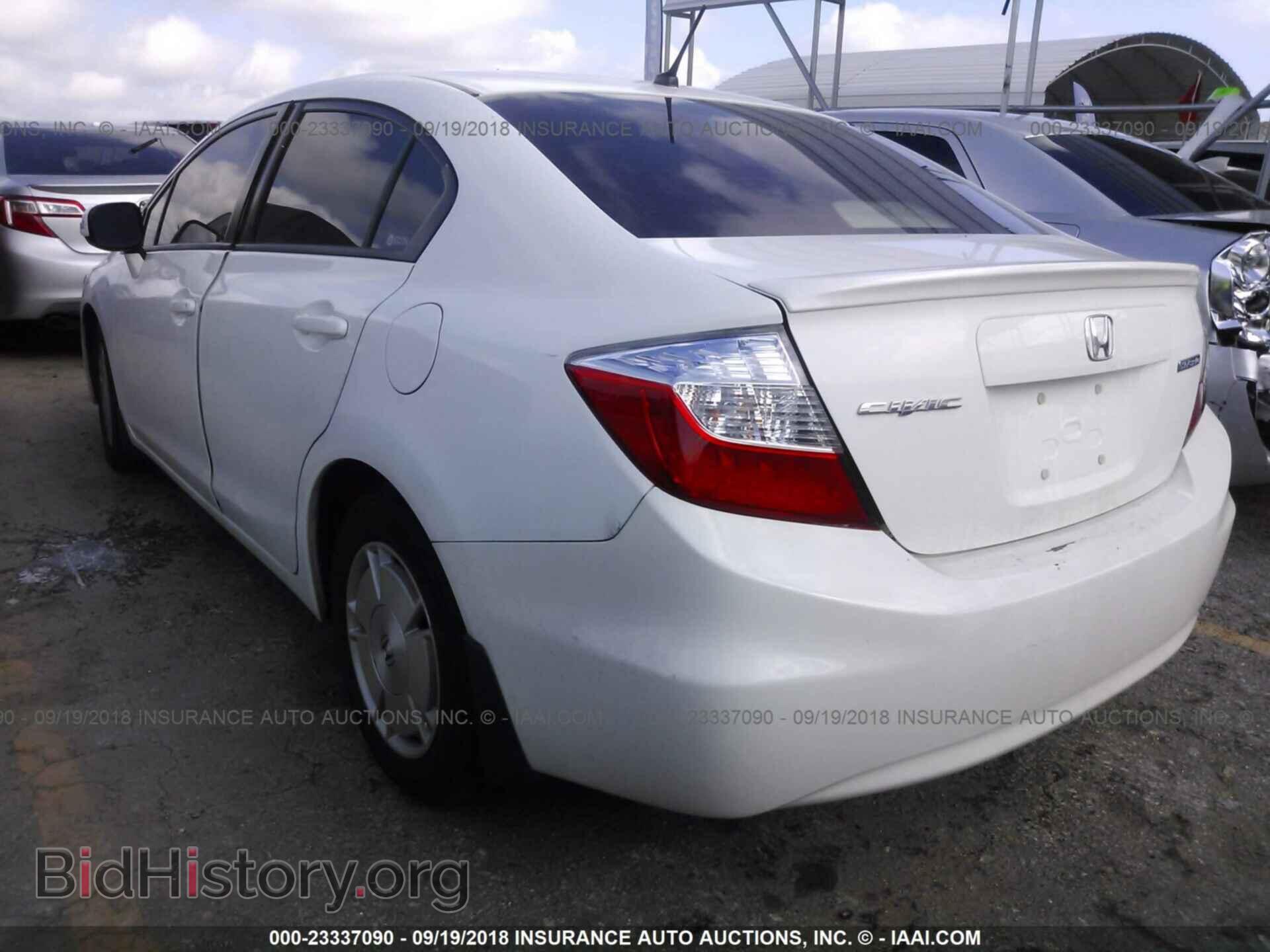 2012 HONDA CIVIC - VIN: JHMFB4F20CS005436 - Фото 3