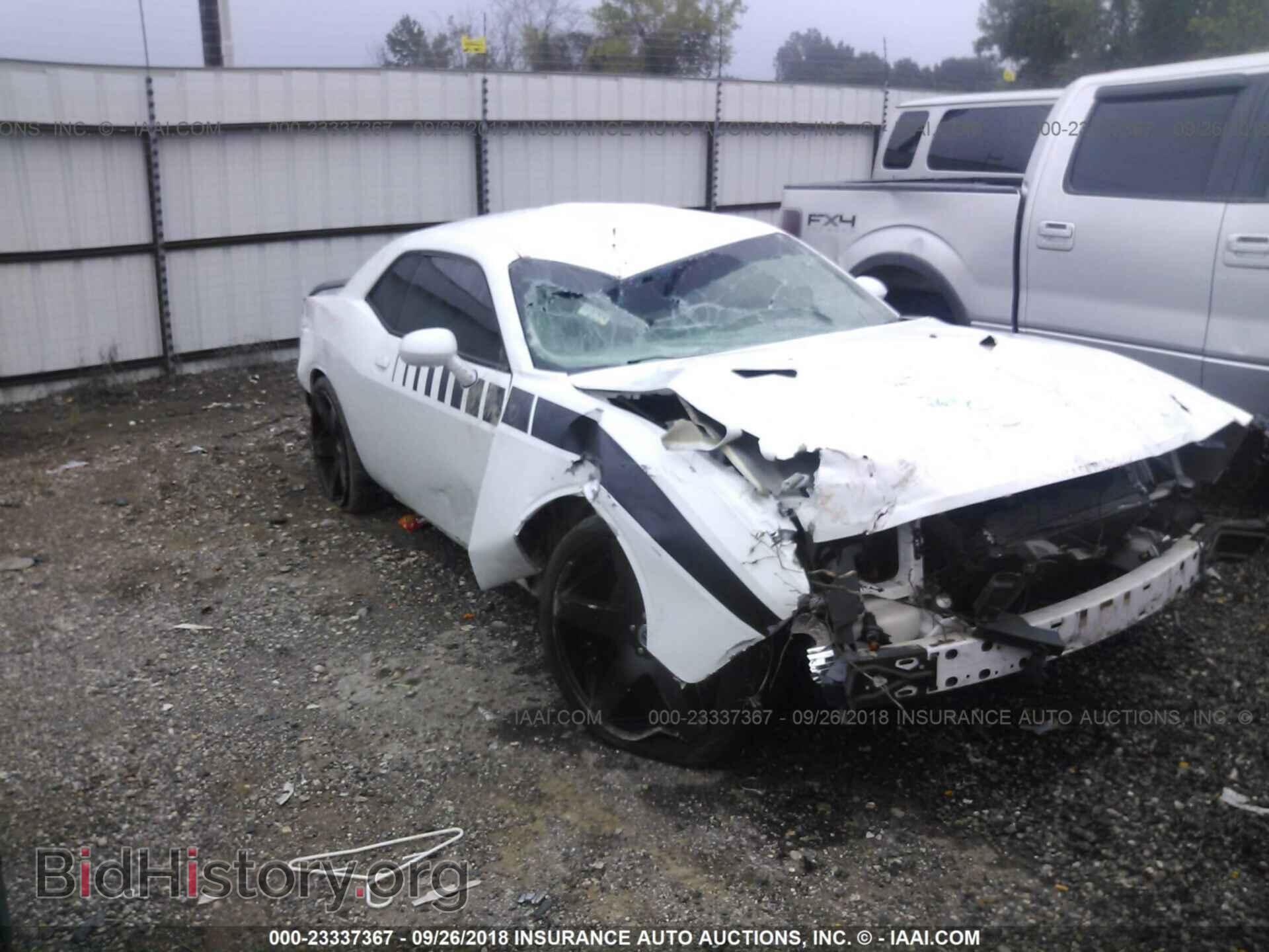 Photo 2C3CDYAG6CH254604 - DODGE CHALLENGER 2012