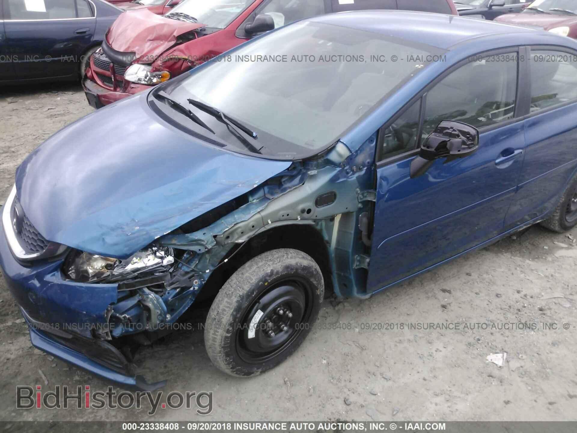 2013 Honda Civic - VIN: 19XFB2F52DE005457 - Фото 2