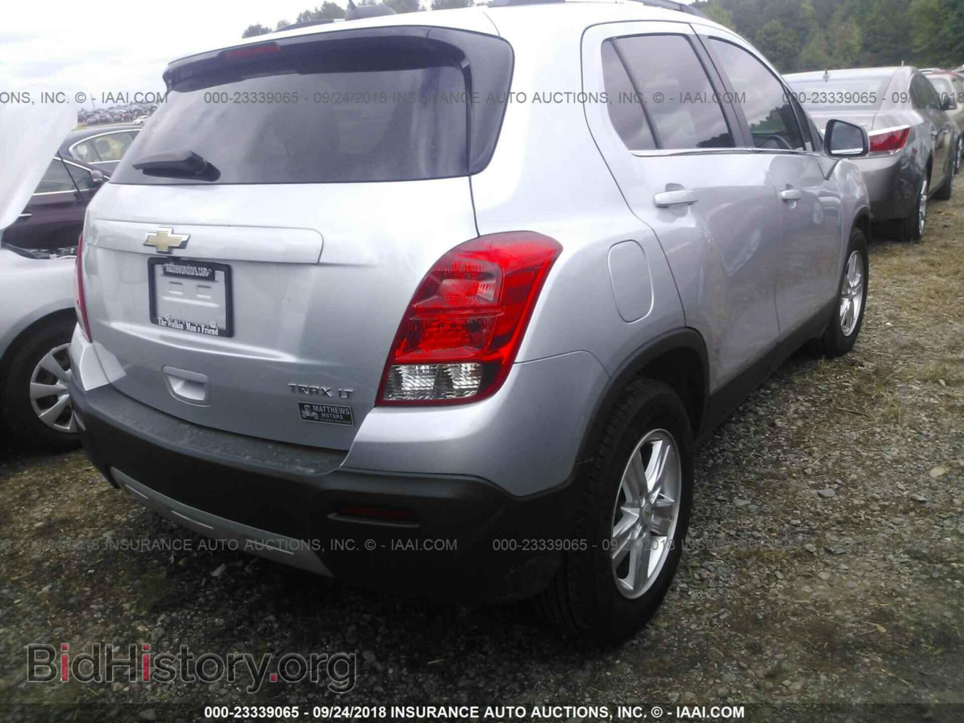 2015 Chevrolet Trax - VIN: KL7CJLSB3FB220673 - Фото 4