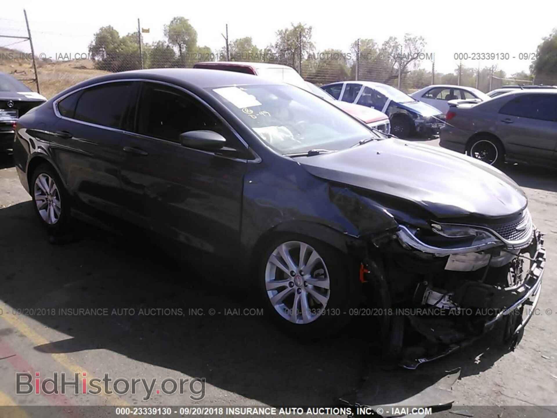 Photo 1C3CCCAB7FN627302 - CHRYSLER 200 2015
