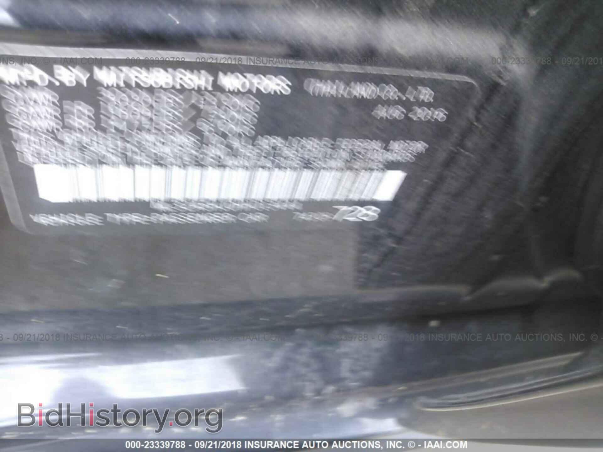2017 MITSUBISHI MIRAGE - VIN: ML32A5HJ0HH013444 - Фото 9