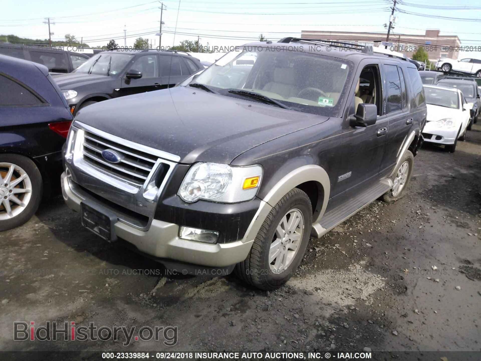 2007 FORD EXPLORER - VIN: 1FMEU74E57UB43257 - Фото 2
