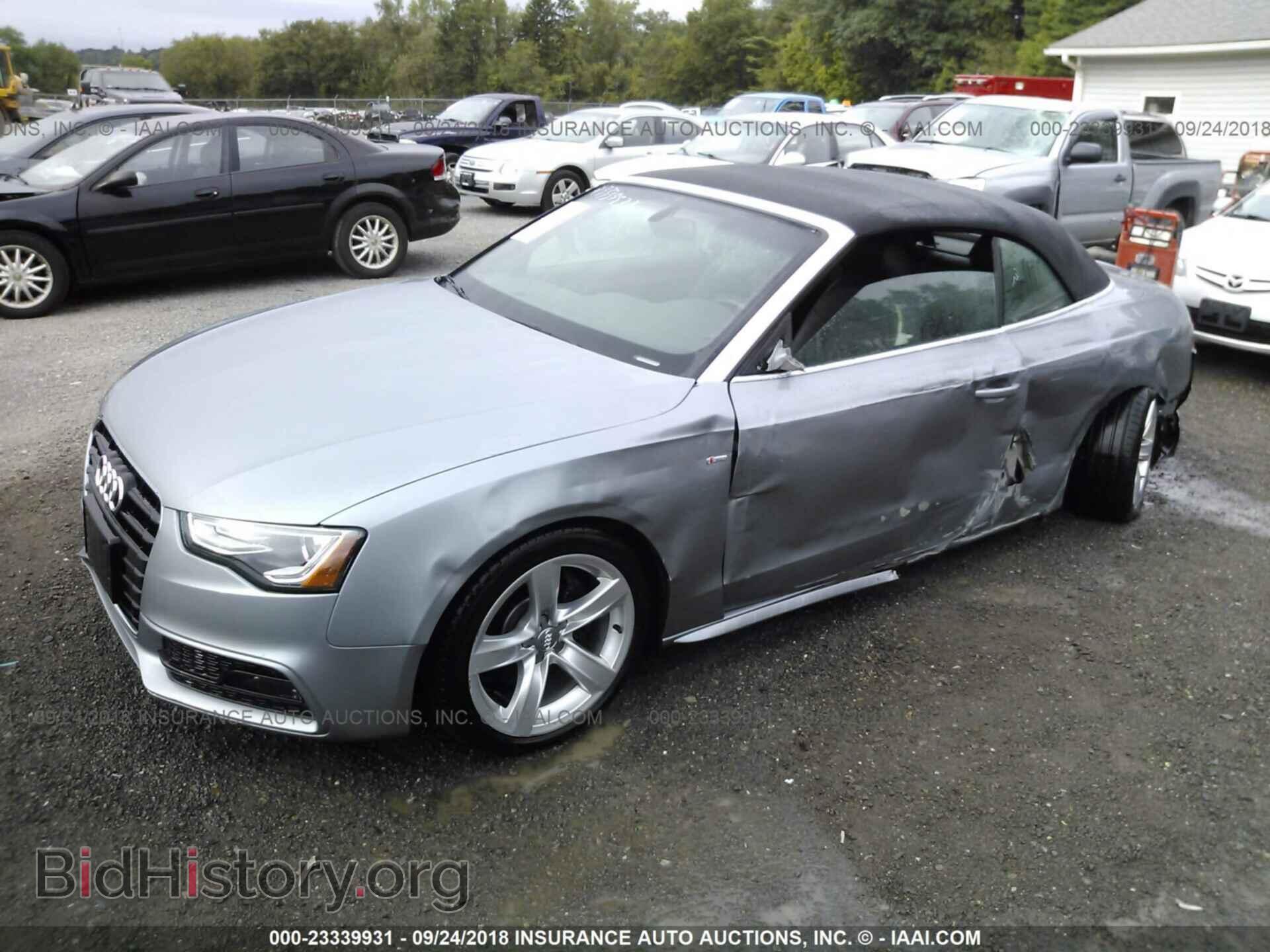 2016 Audi A5 - VIN: WAUD2AFH5GN004246 - Фото 2
