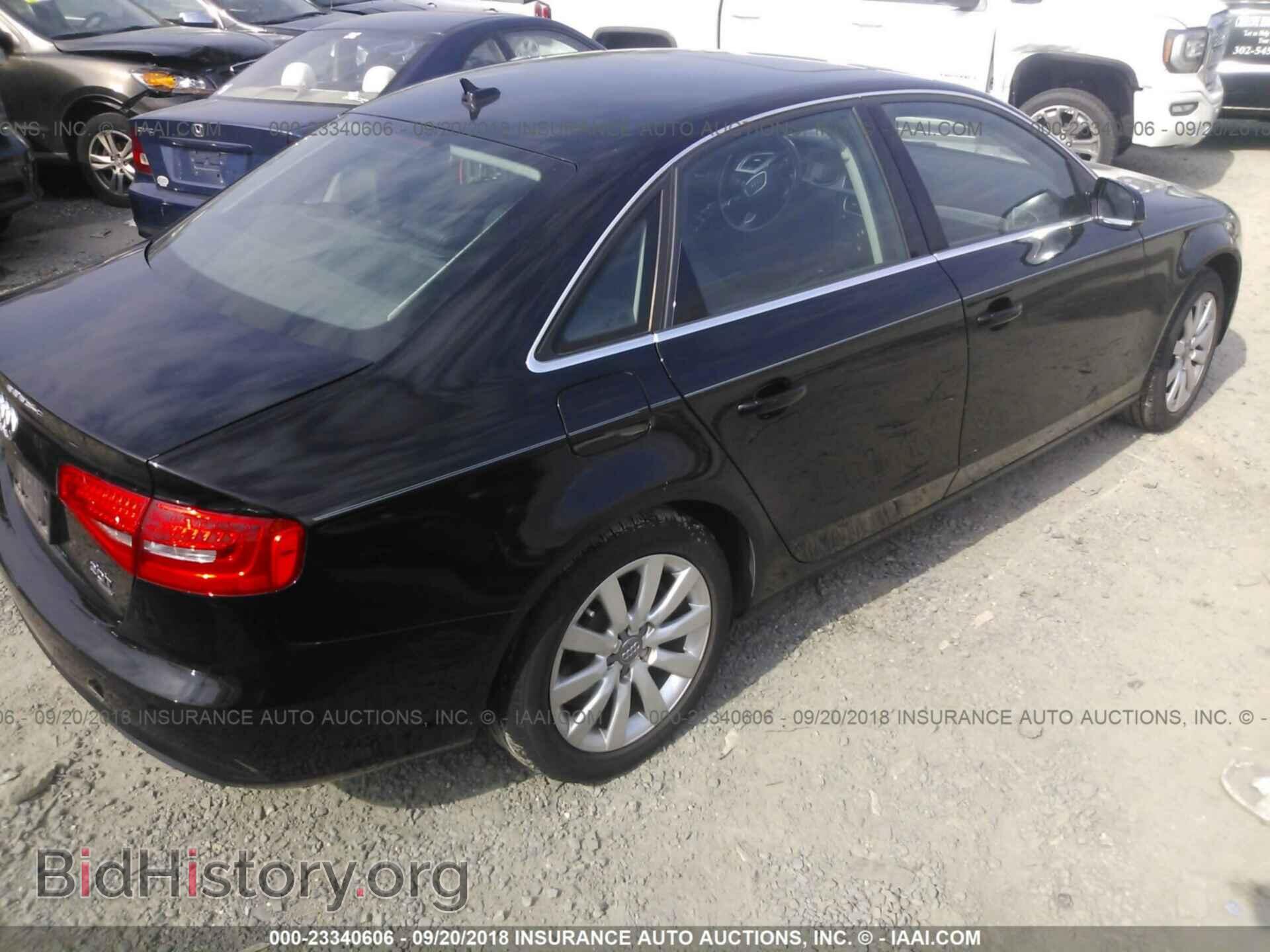 2013 Audi A4 - VIN: WAUBFAFL1DN009309 - Фото 4