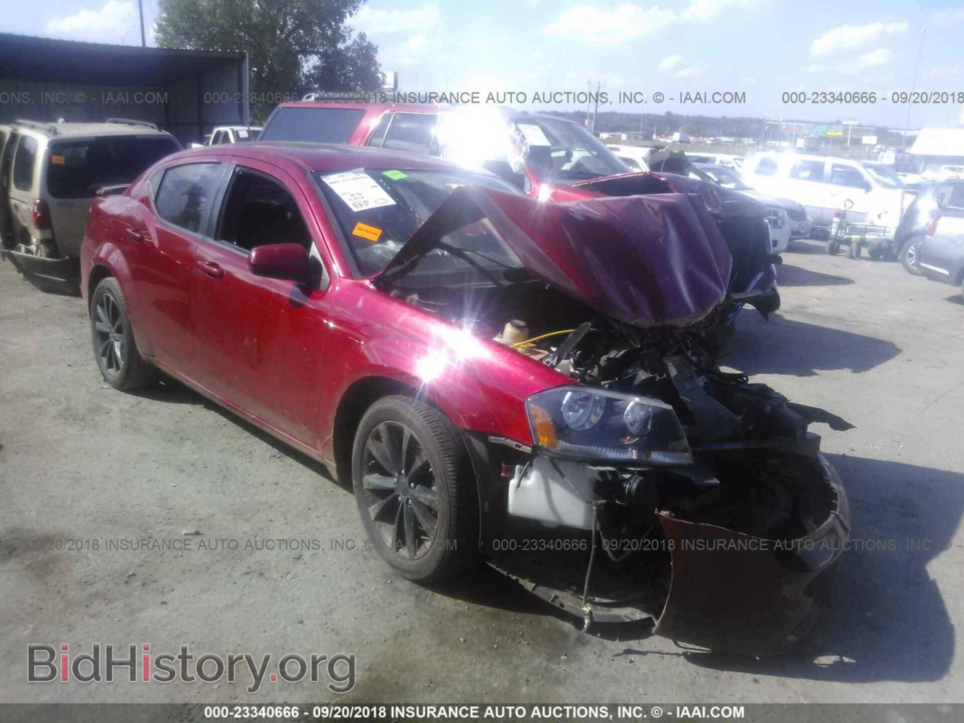Фотография 1C3CDZCB3DN716097 - Dodge Avenger 2013