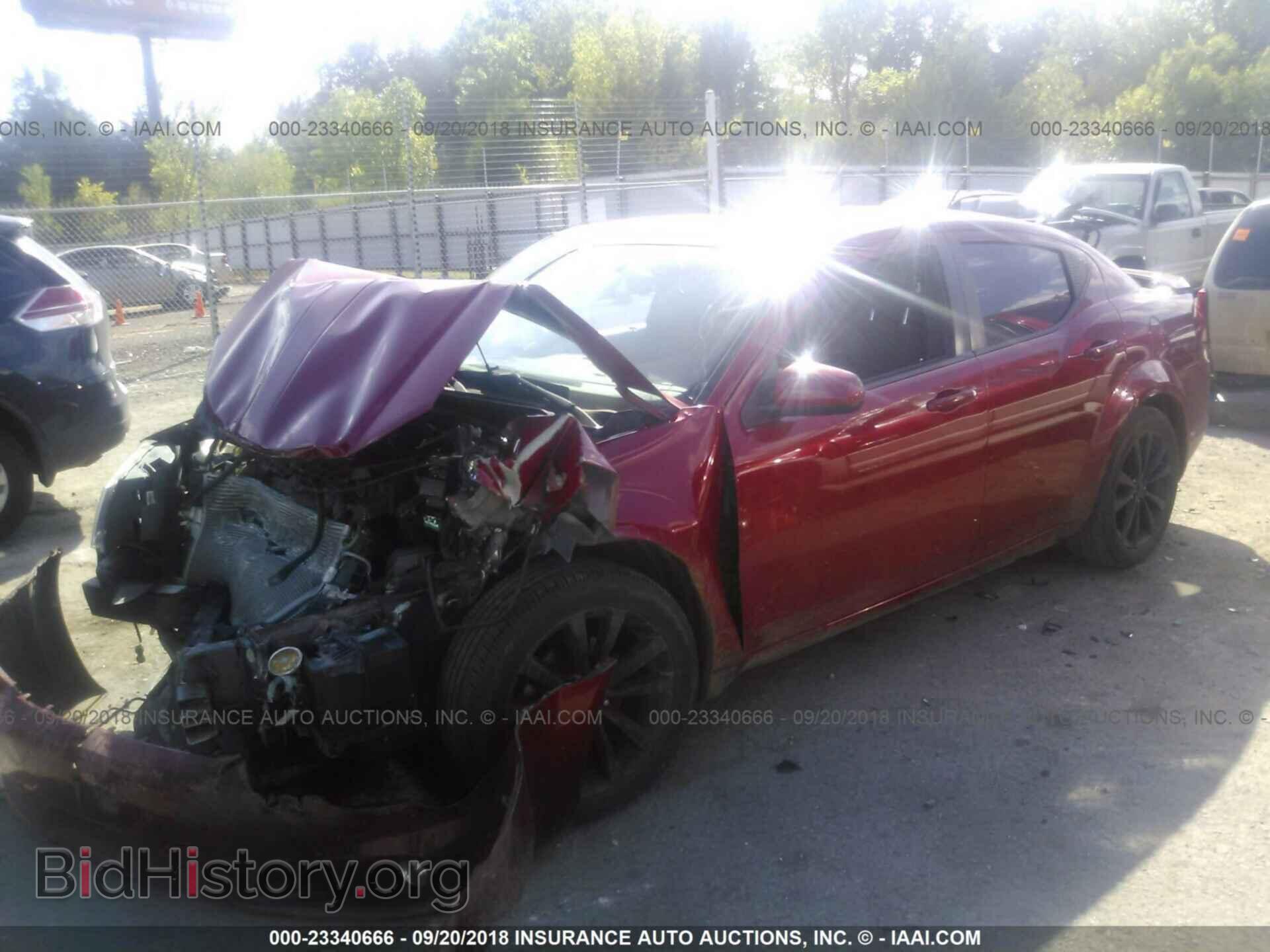 2013 Dodge Avenger - VIN: 1C3CDZCB3DN716097 - Фото 2