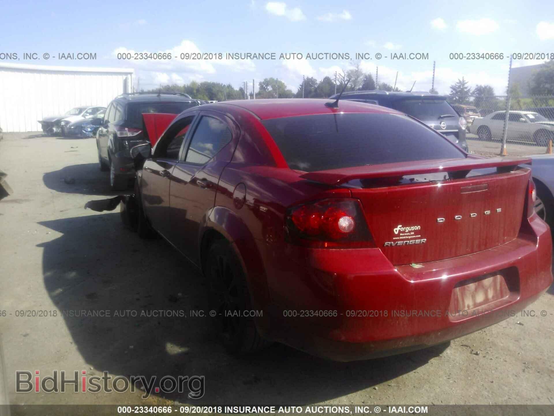 2013 Dodge Avenger - VIN: 1C3CDZCB3DN716097 - Фото 3