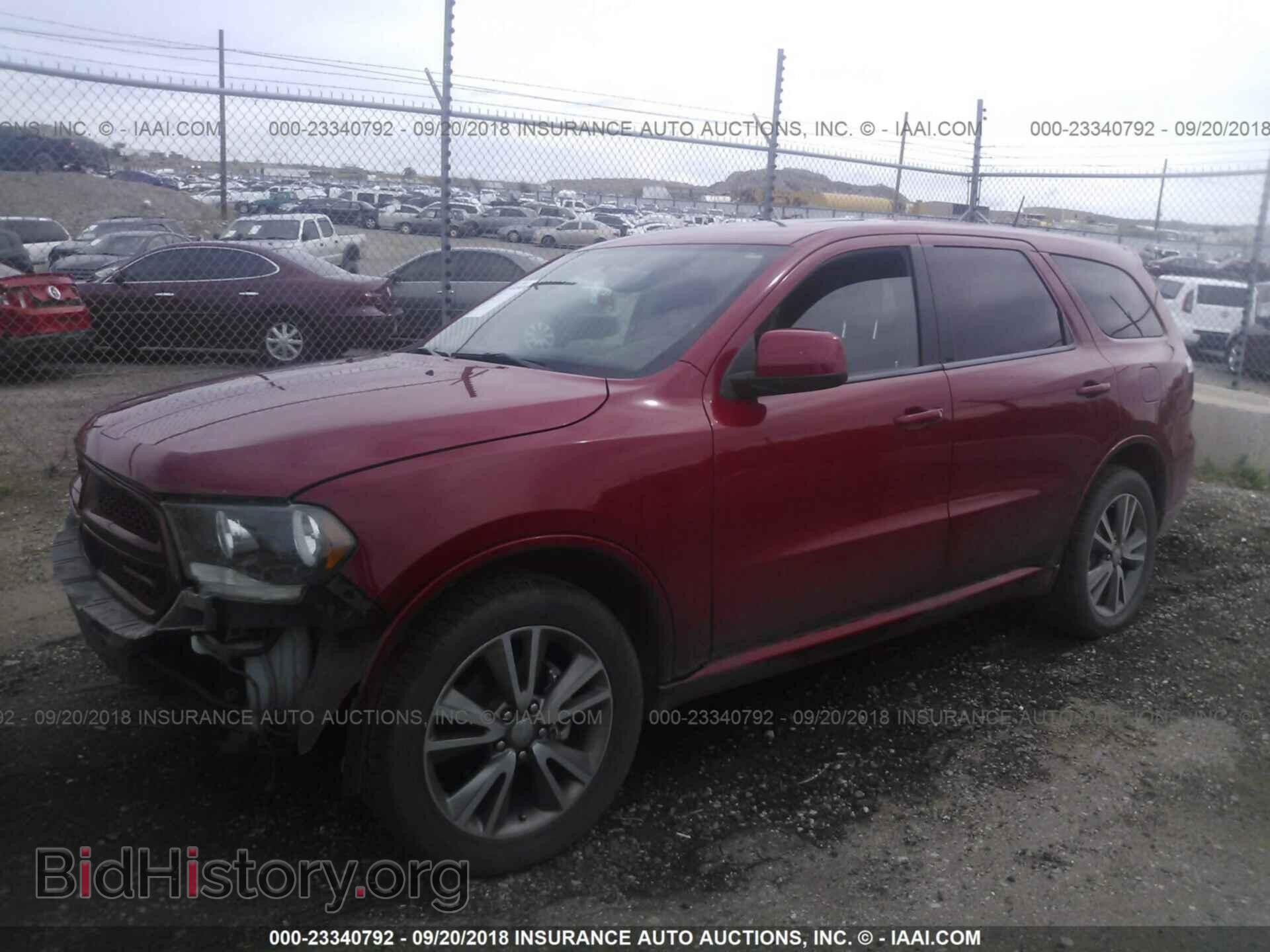 2013 Dodge Durango - VIN: 1C4RDJAG5DC629223 - Фото 2