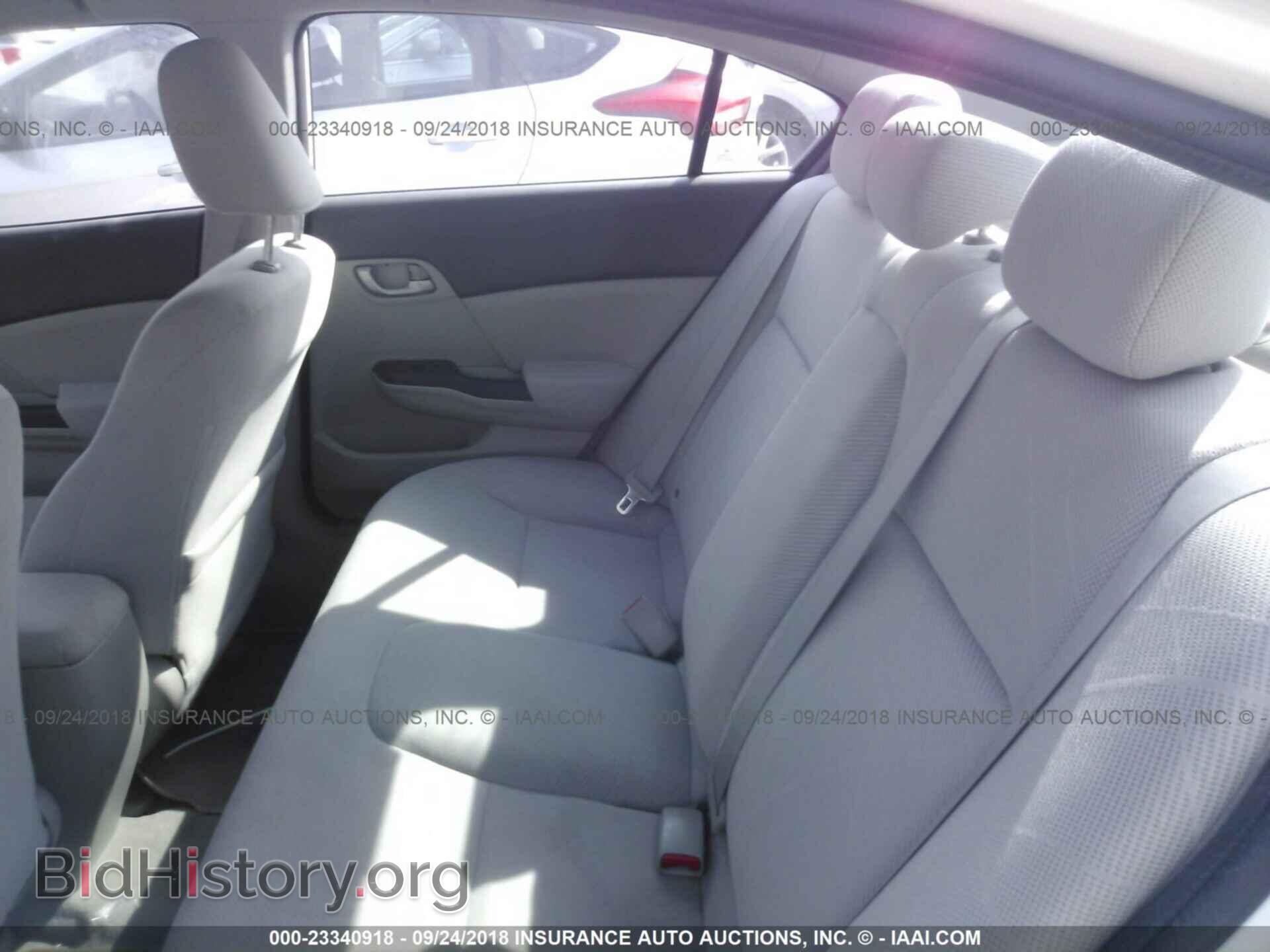 2012 Honda Civic - VIN: 2HGFB2F55CH583198 - Photo 8