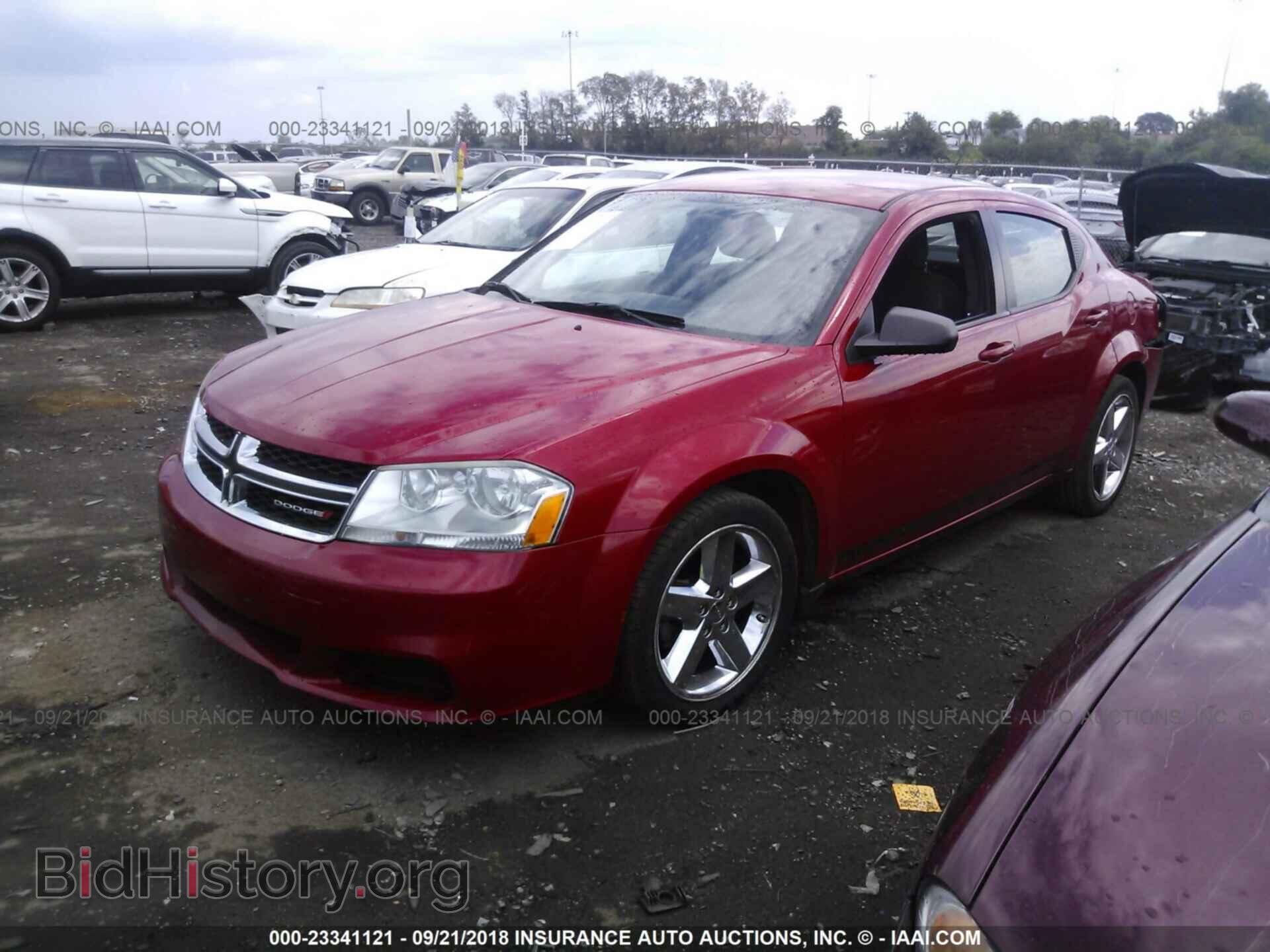 2013 Dodge Avenger - VIN: 1C3CDZAB9DN730816 - Фото 2