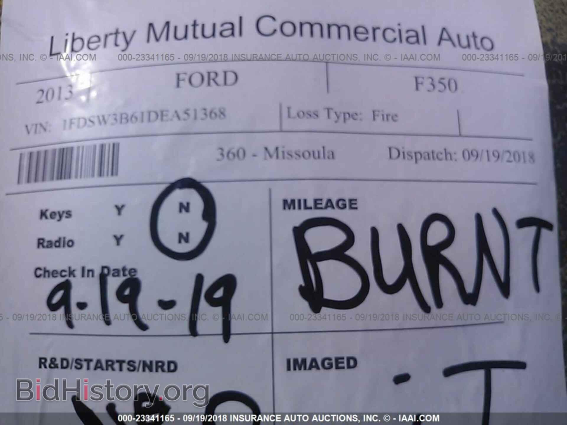 2013 Ford F350 - VIN: 1FD8W3B61DEA51368 - Фото 9