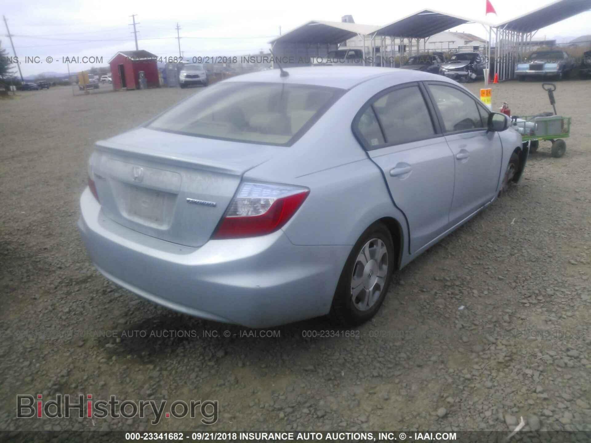 2012 Honda Civic - VIN: JHMFB4F26CS011077 - Photo 4