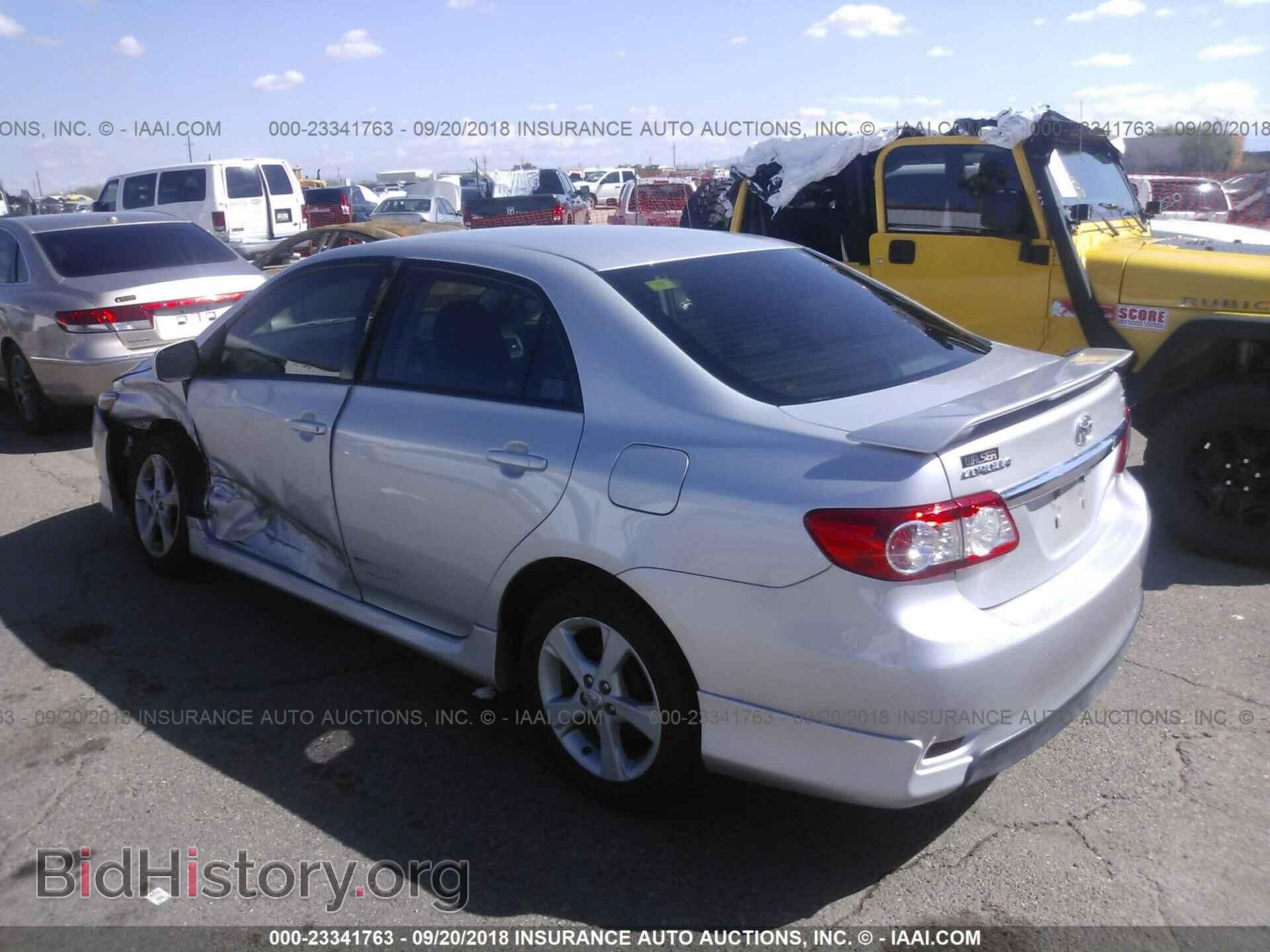 2013 TOYOTA COROLLA - VIN: 5YFBU4EE4DP187912 - Фото 3