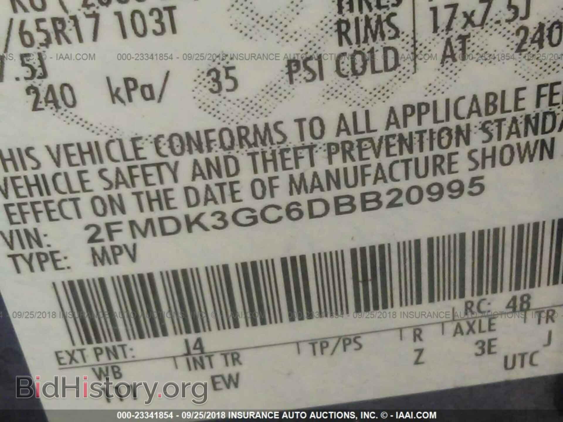 2013 Ford Edge - VIN: 2FMDK3GC6DBB20995 - Photo 9