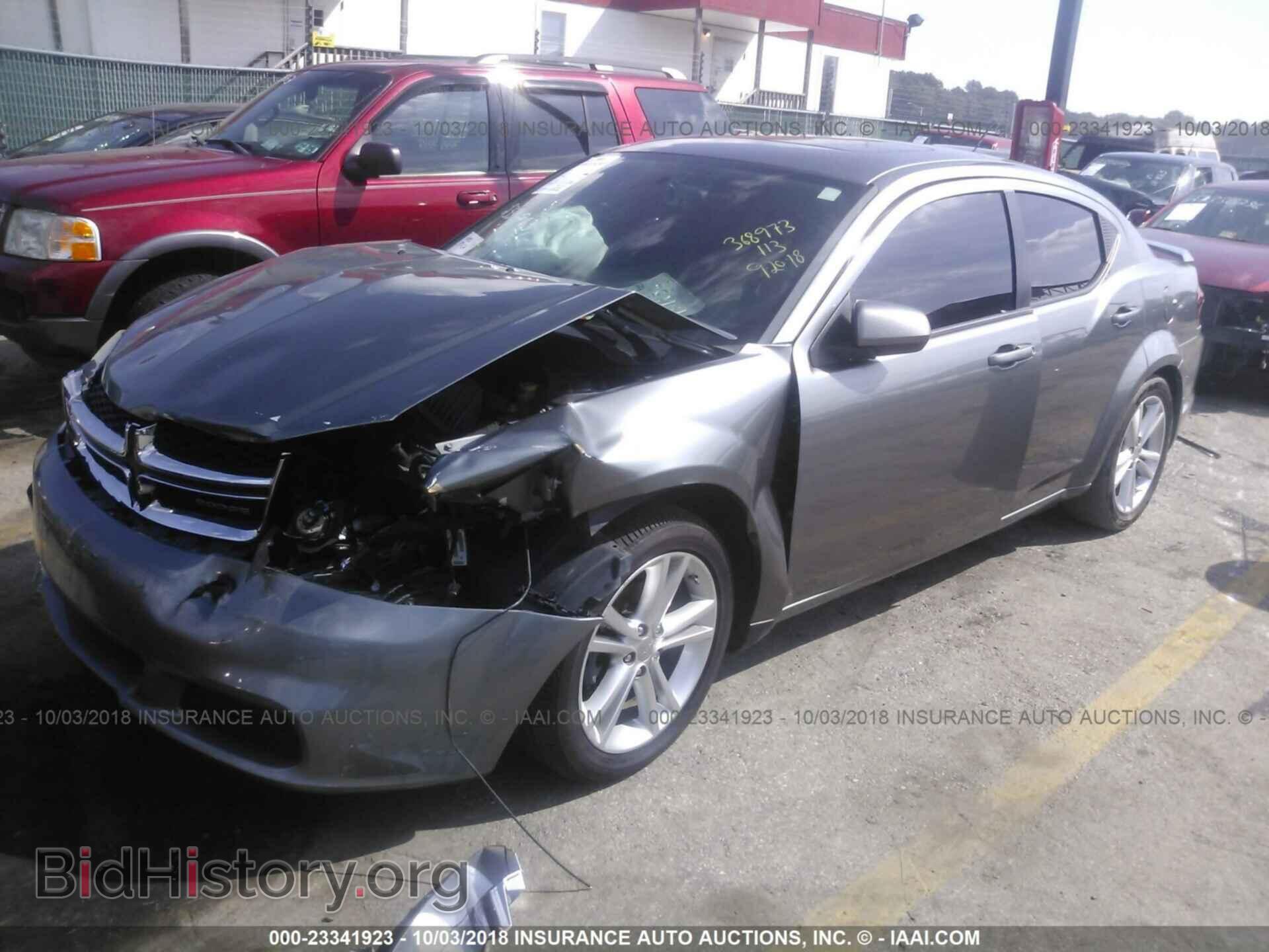 2012 Dodge Avenger - VIN: 1C3CDZCB5CN183040 - Фото 2