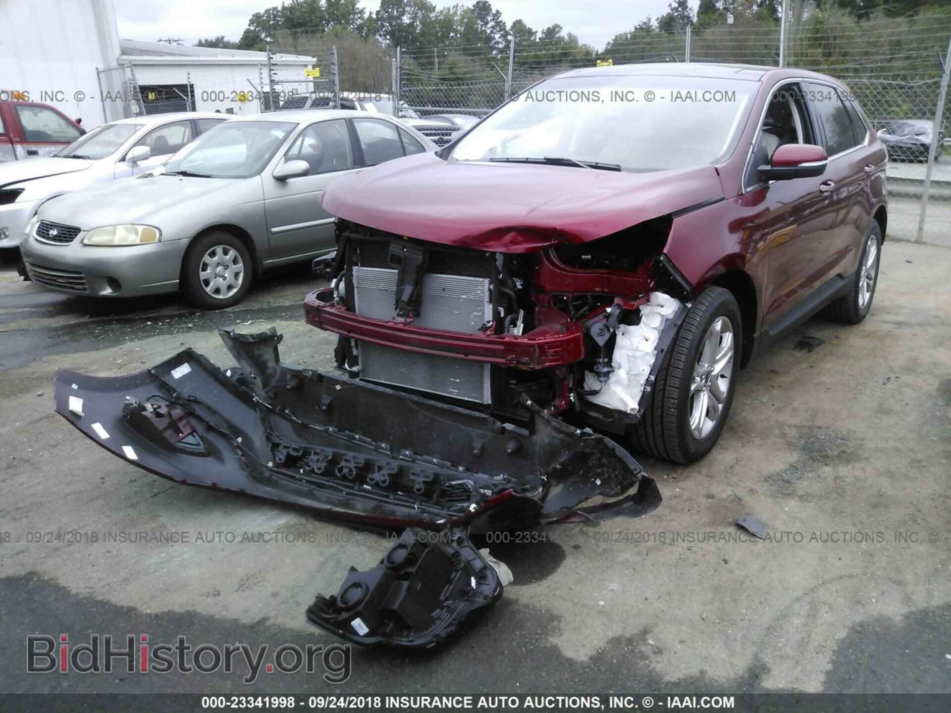 2017 FORD EDGE - VIN: 2FMPK3K86HBC08001 - Photo 2