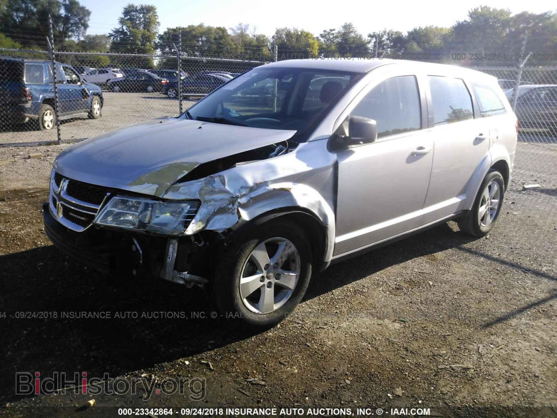 2013 DODGE JOURNEY - VIN: 3C4PDCAB4DT578227 - Фото 2