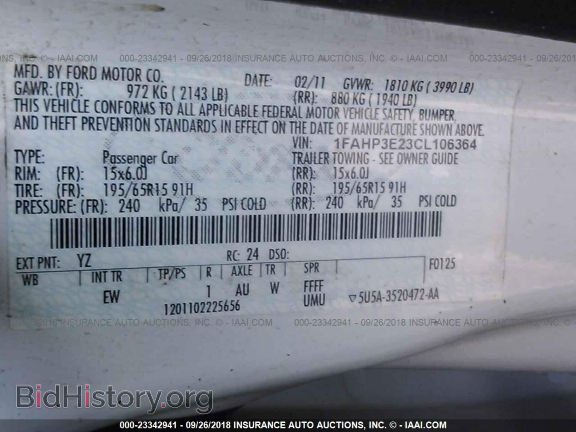 2012 Ford Focus - VIN: 1FAHP3E23CL106364 - Photo 9