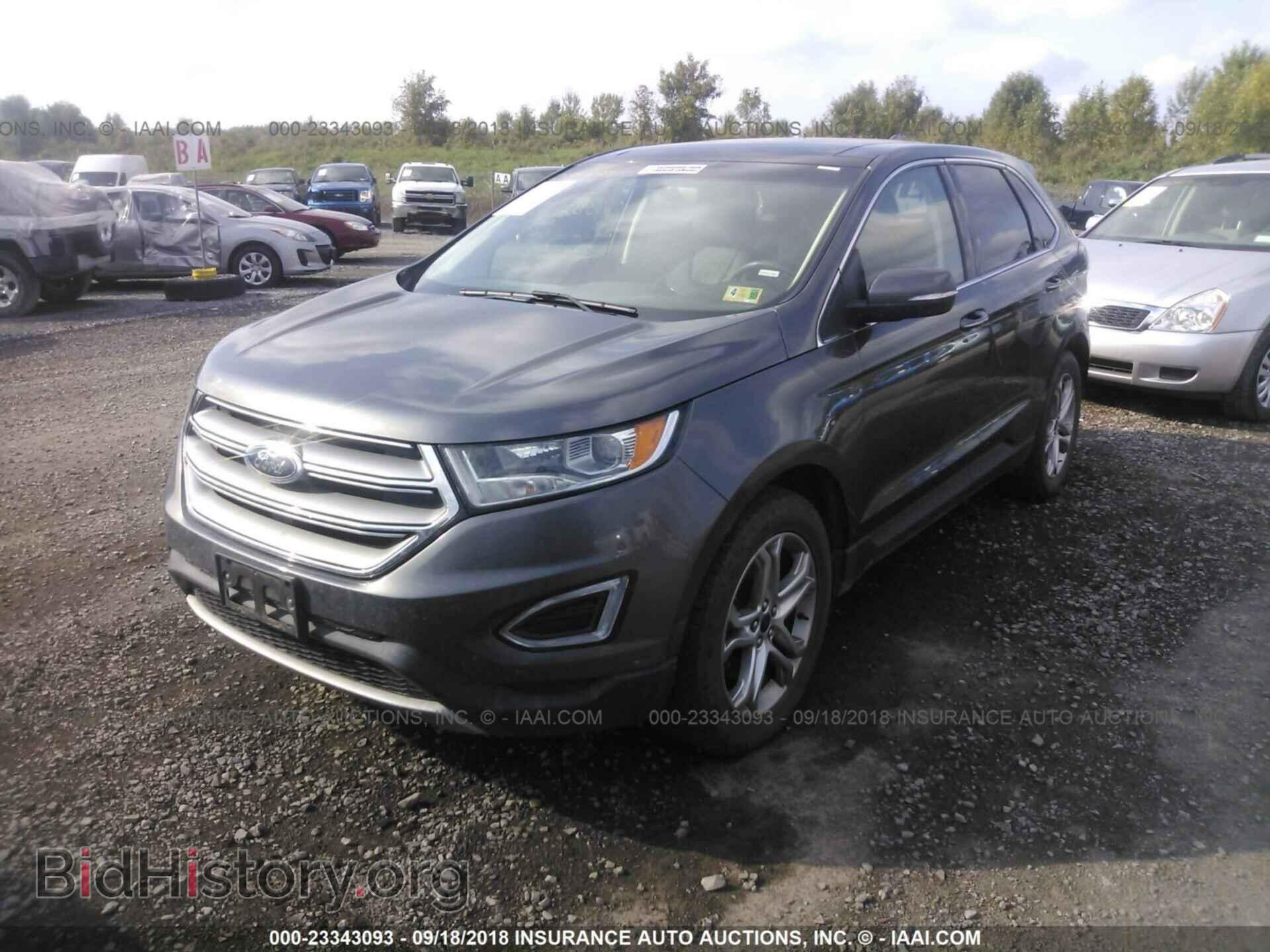 2017 Ford Edge - VIN: 2FMPK4K9XHBB80296 - Фото 2